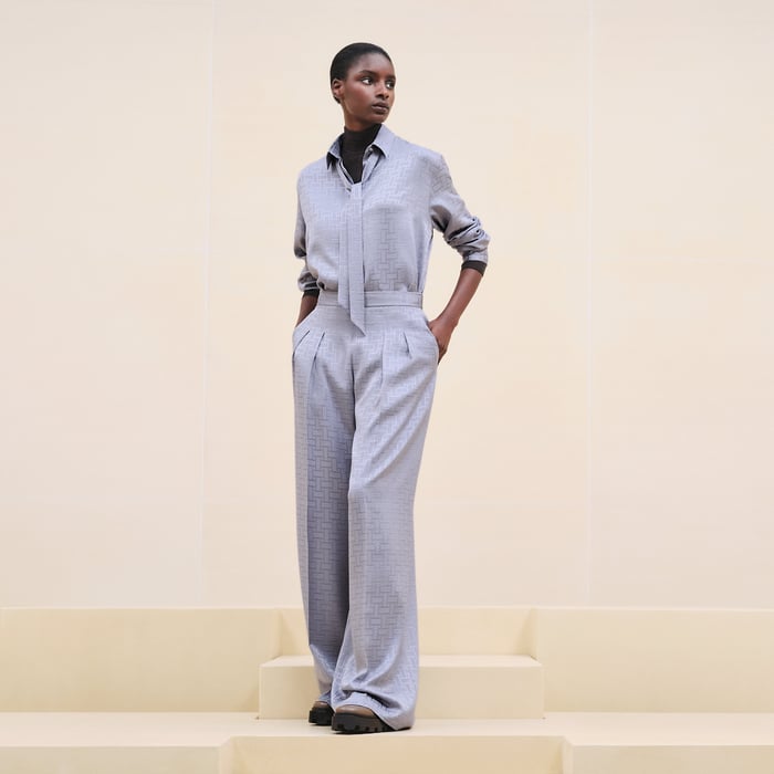 Gris Brume "Mosaique" Pants