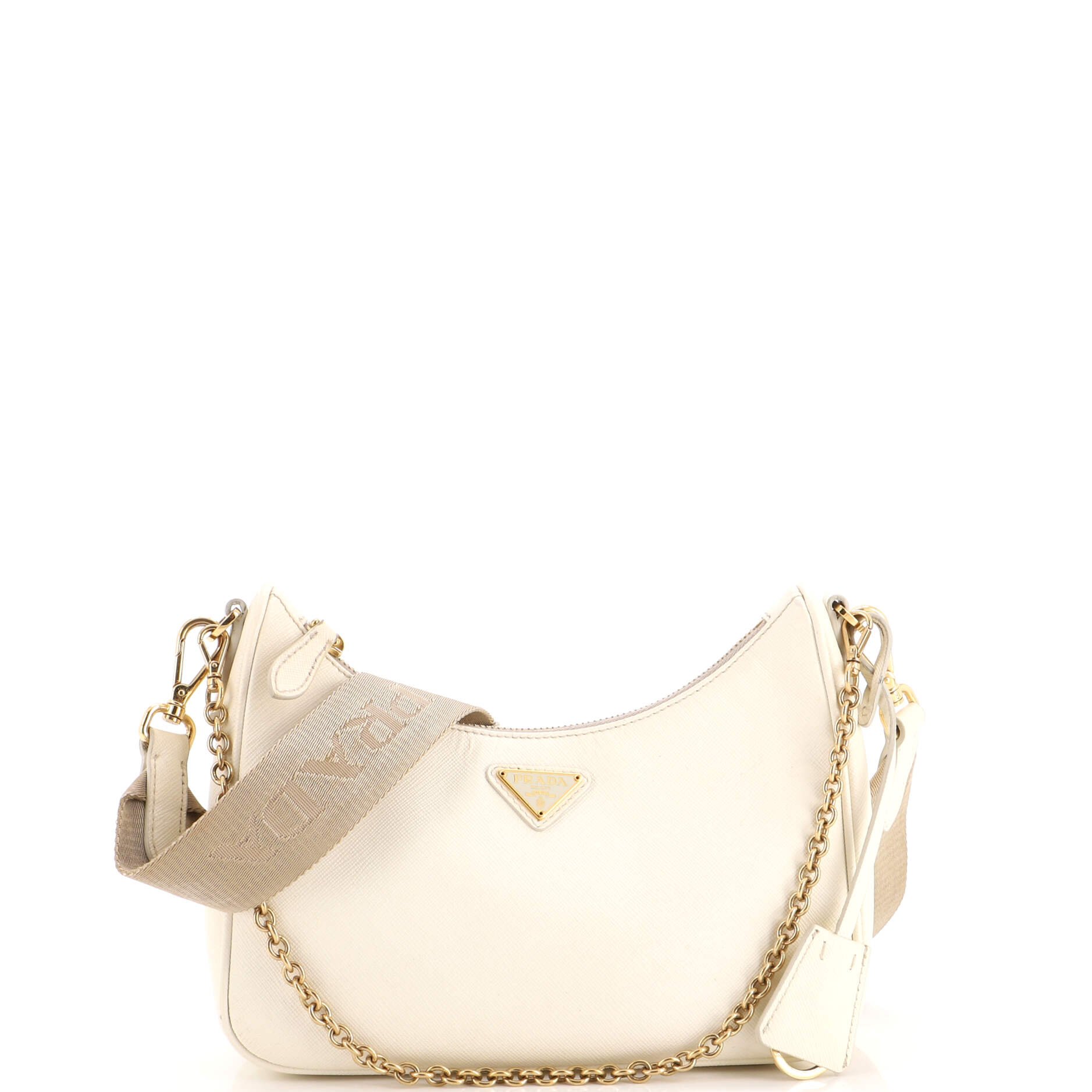 Re-Edition 2005 Shoulder Bag Saffiano Leather Small