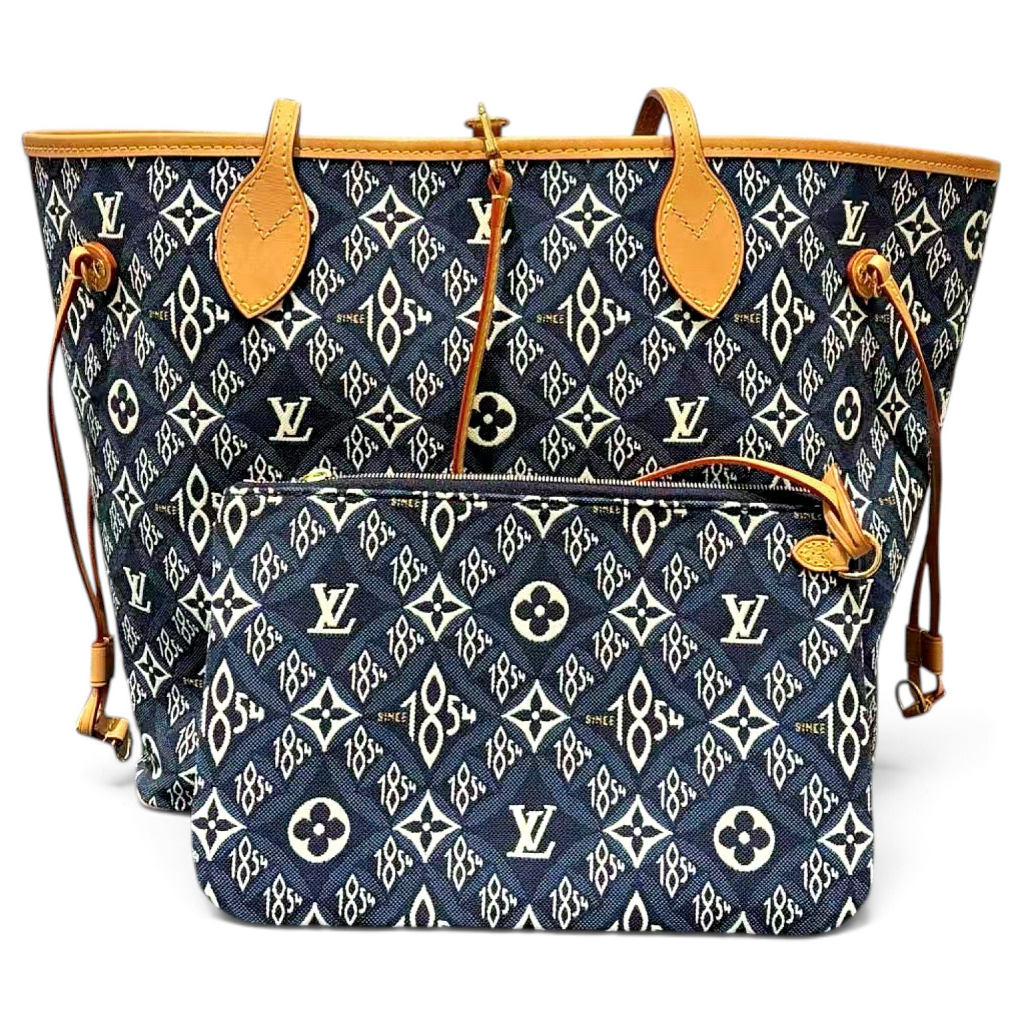 Neverfull leather tote