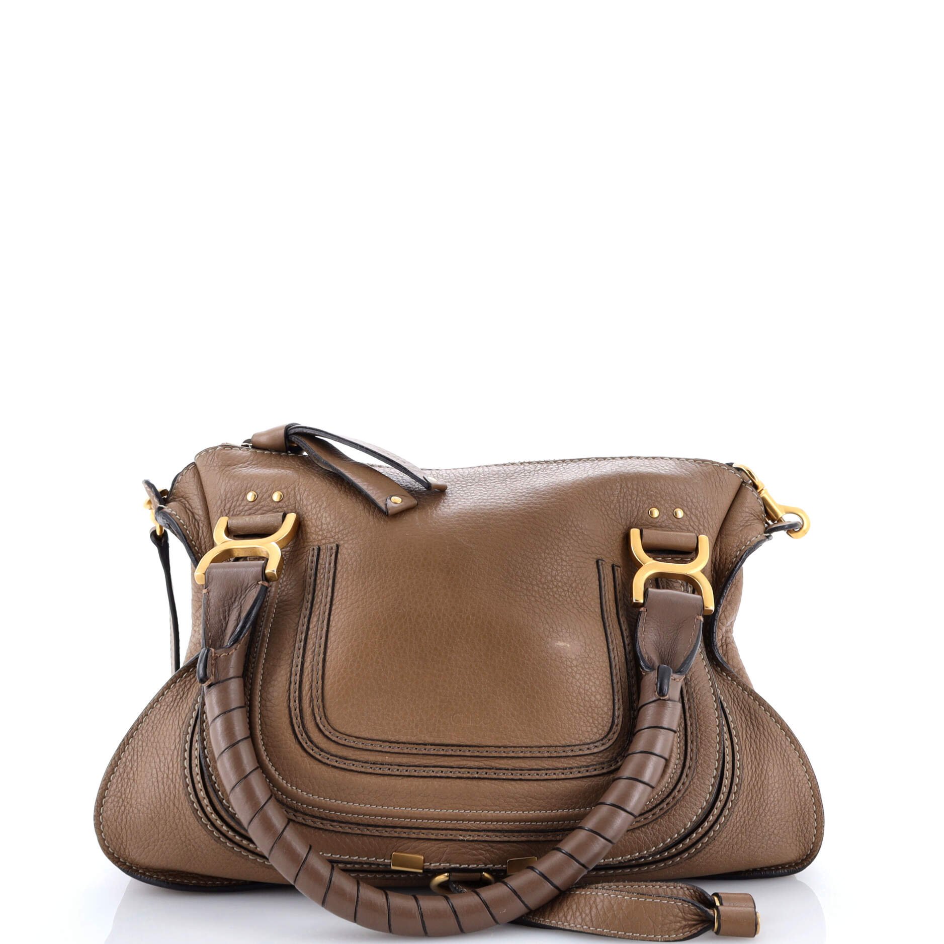 Chloe Marcie Satchel Leather Small
