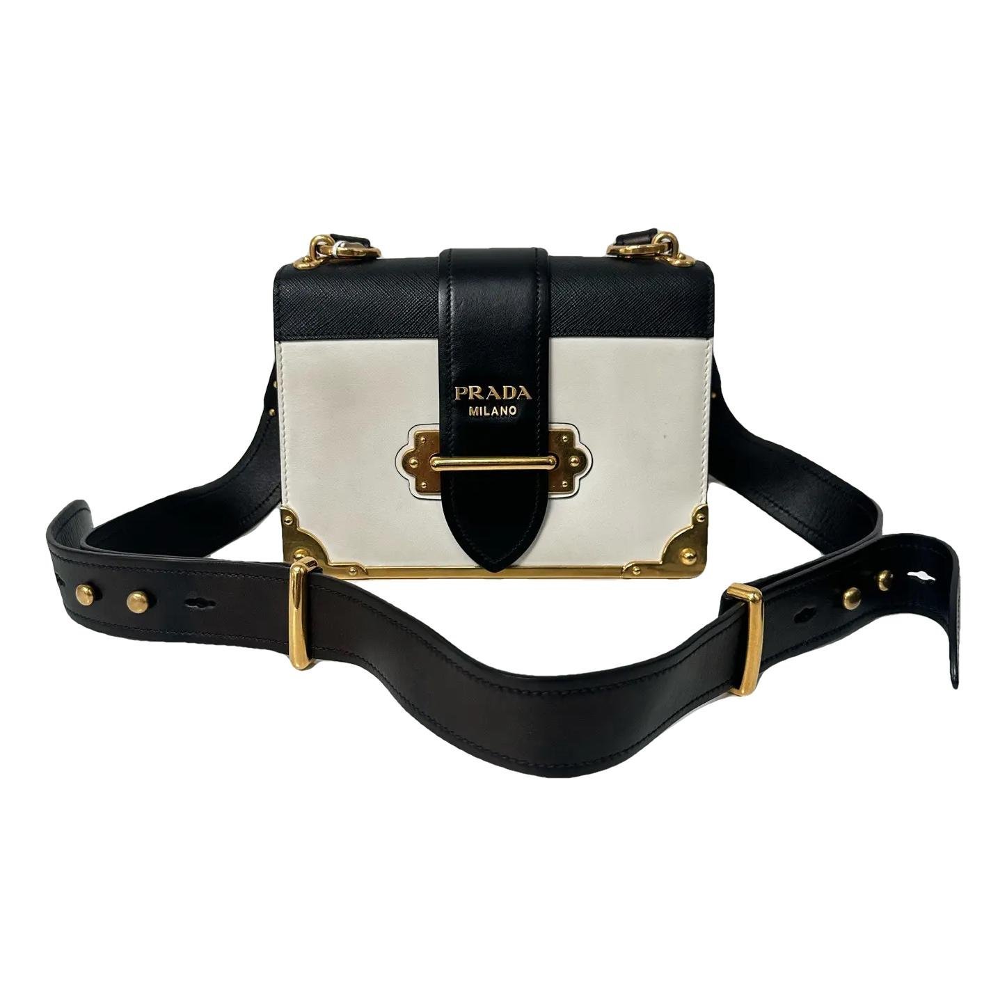 Cahier leather crossbody bag
