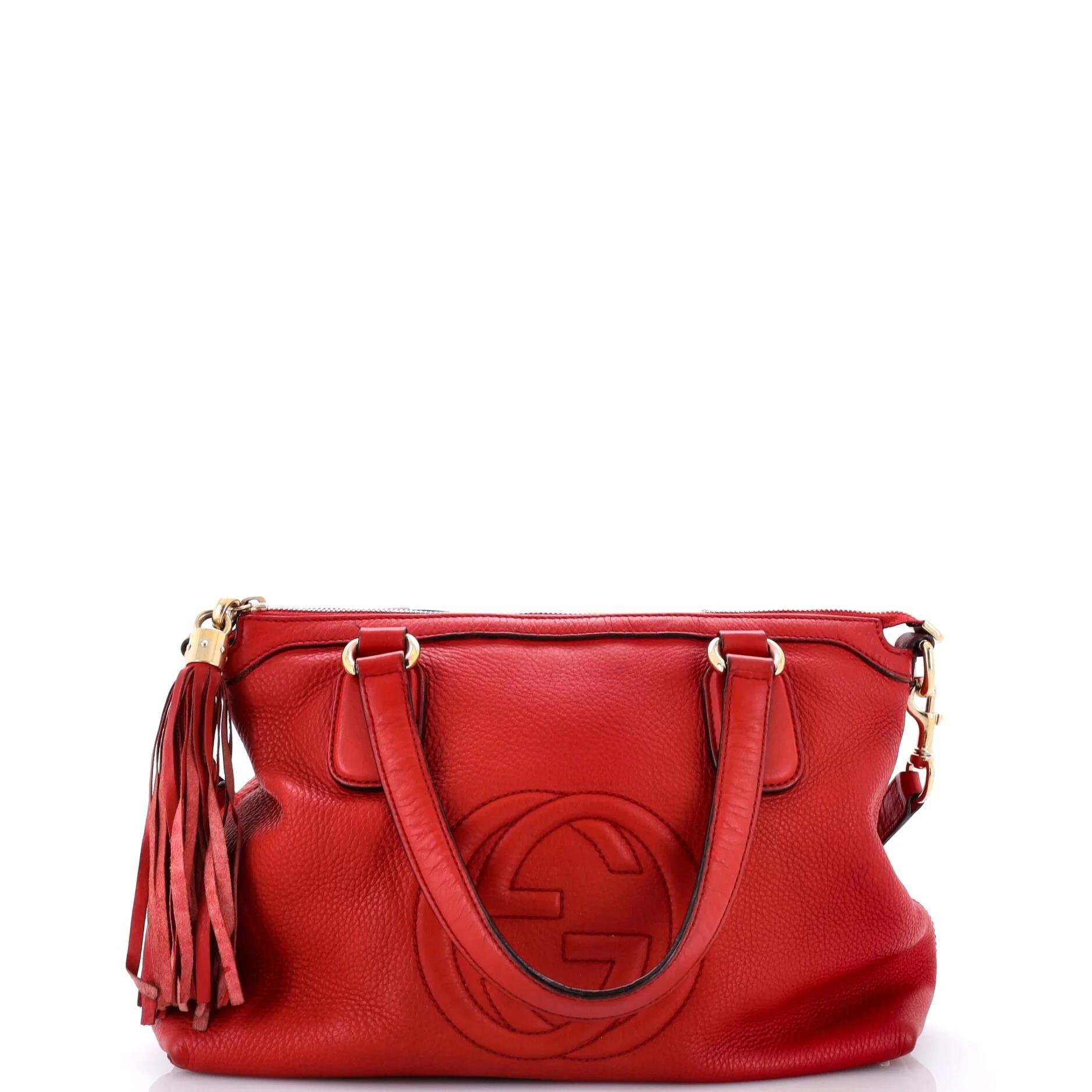 Soho Convertible leather satchel