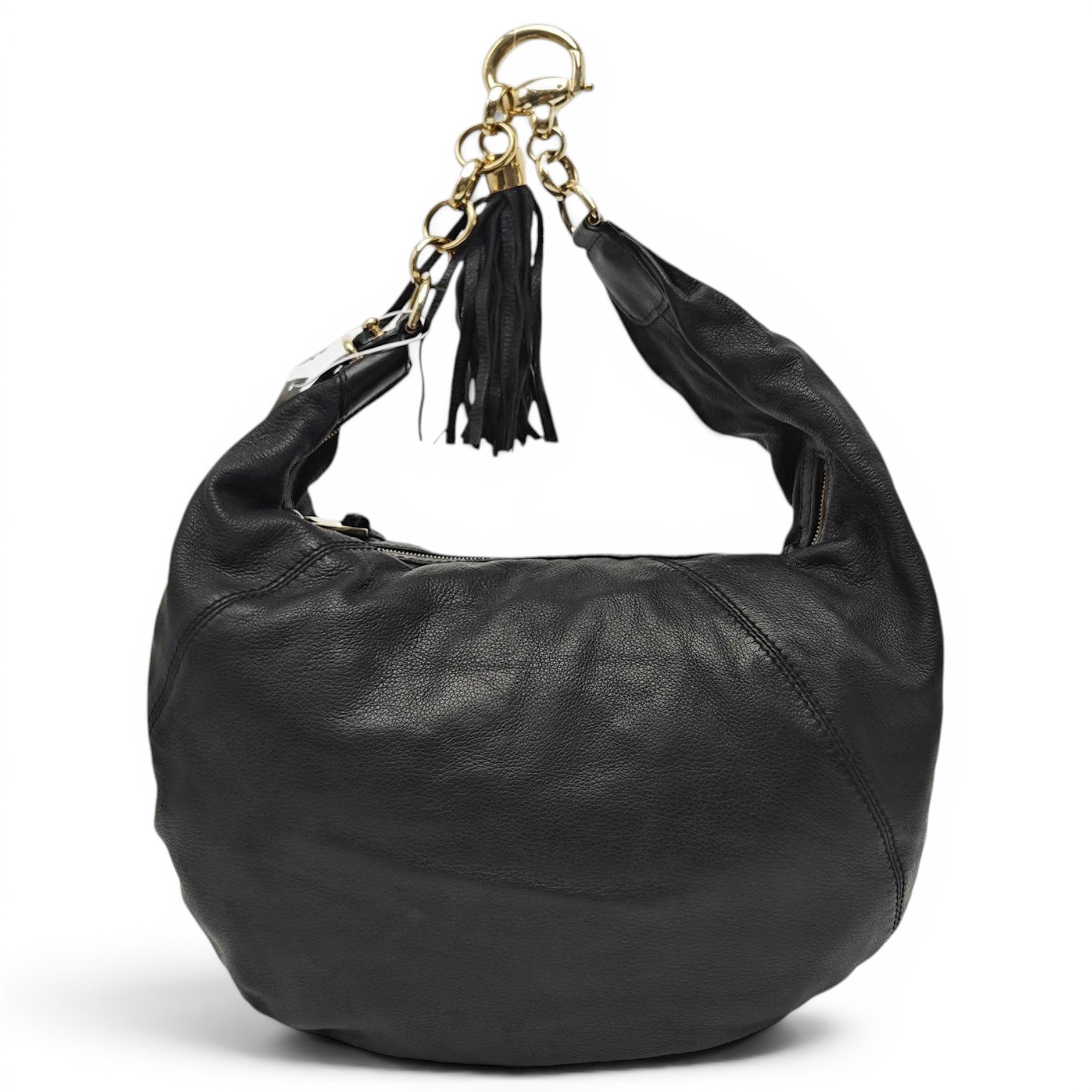 Jockey leather handbag