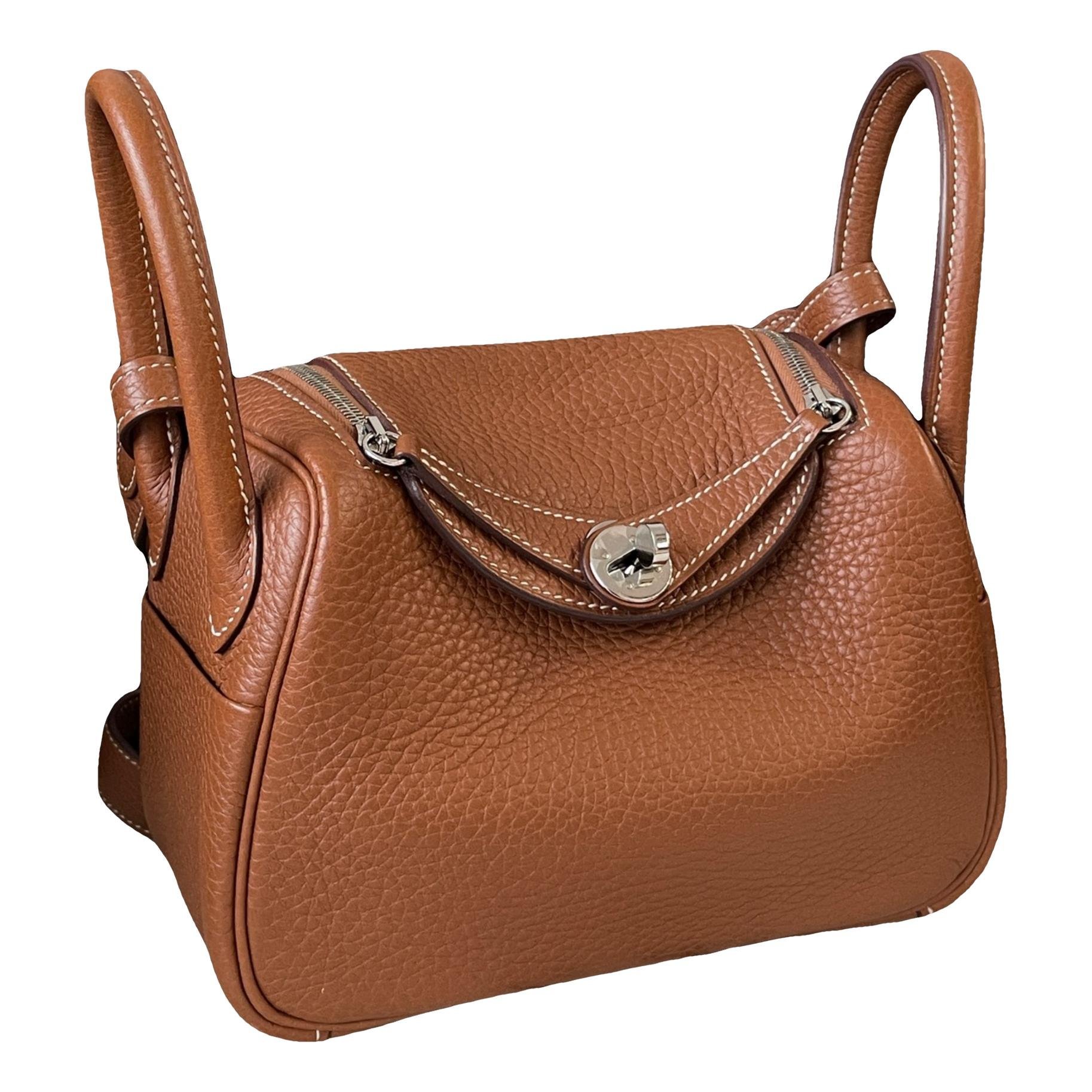 Lindy leather handbag