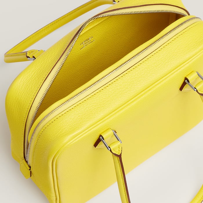 Jaune Citron Plume Mini Bag