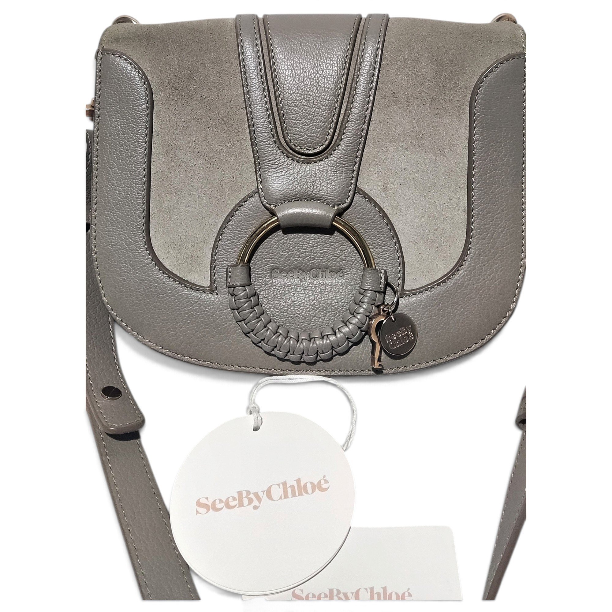 Leather crossbody bag