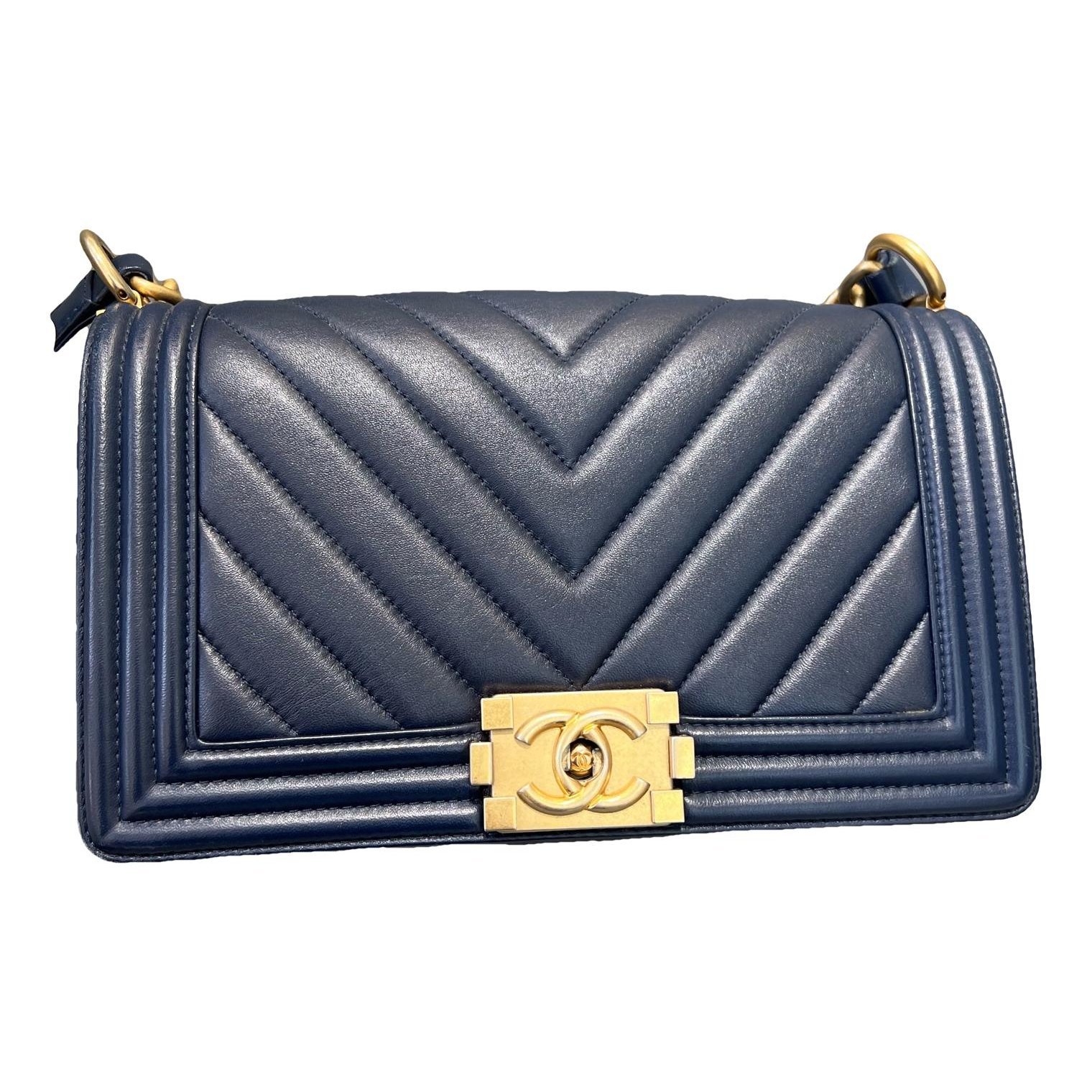 Boy leather crossbody bag