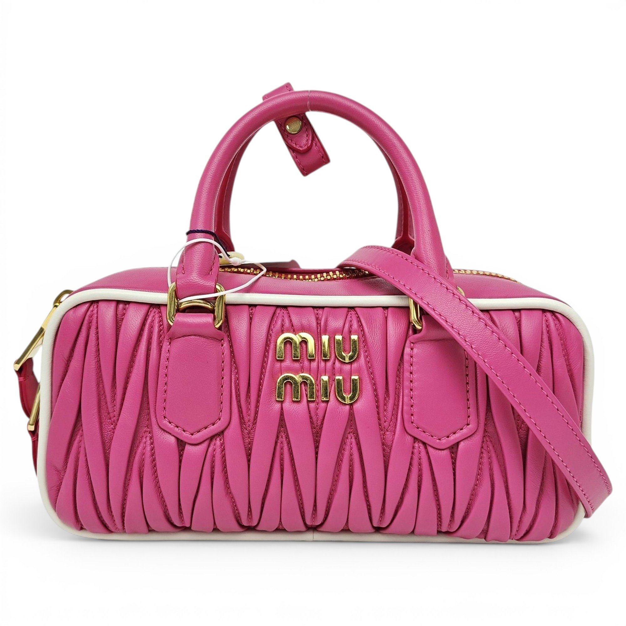 Arcadie leather crossbody bag