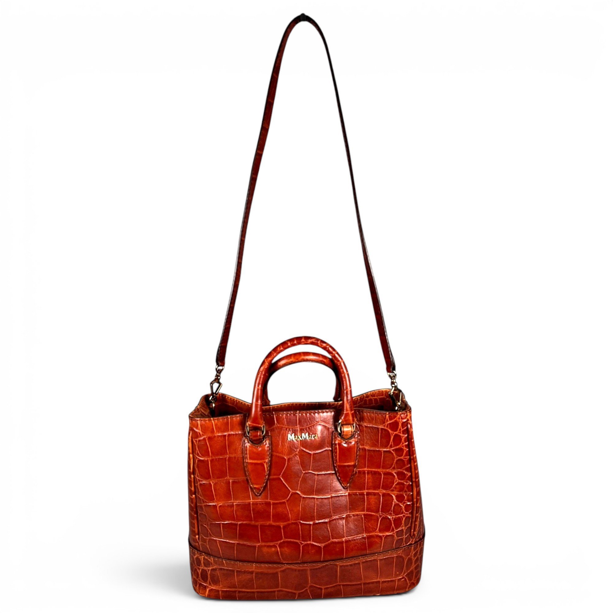 Leather crossbody bag