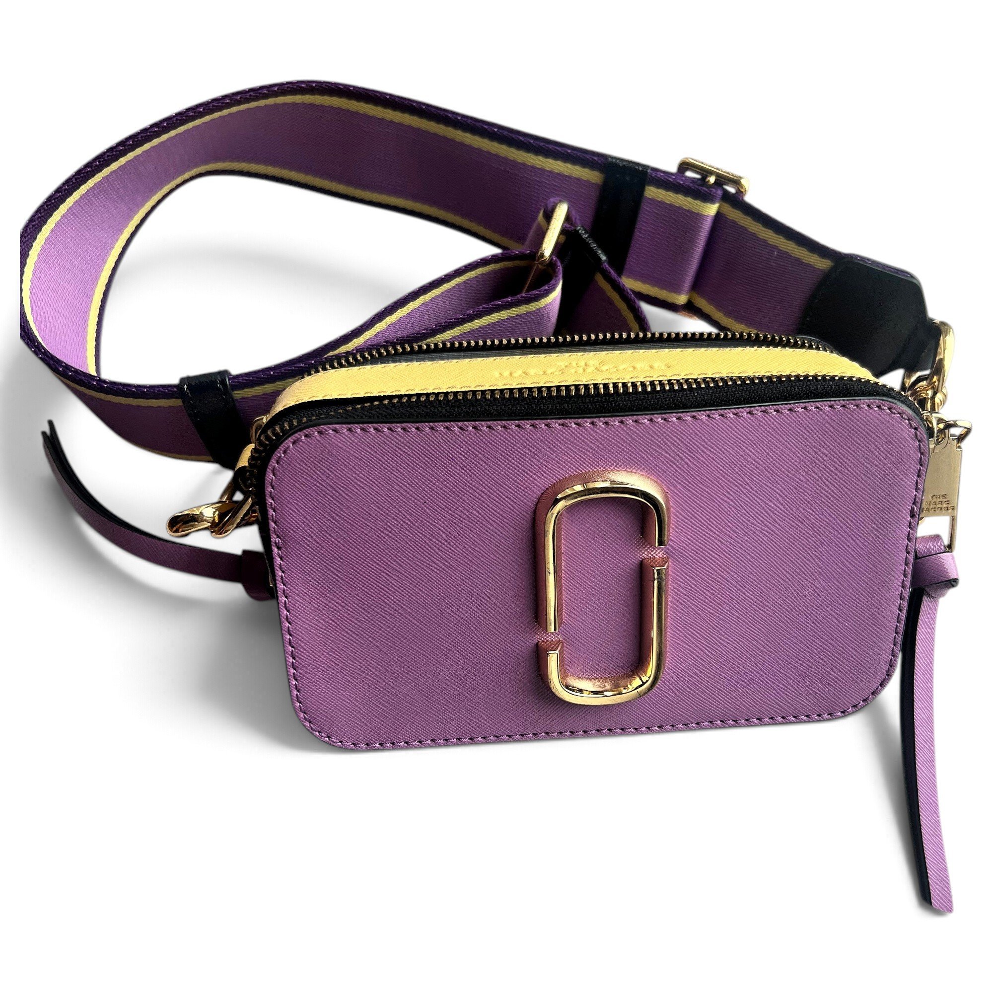 Snapshot leather crossbody bag