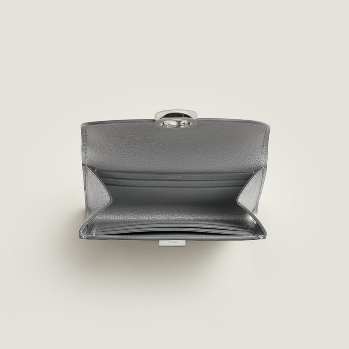 Silver Maillon Compact Wallet