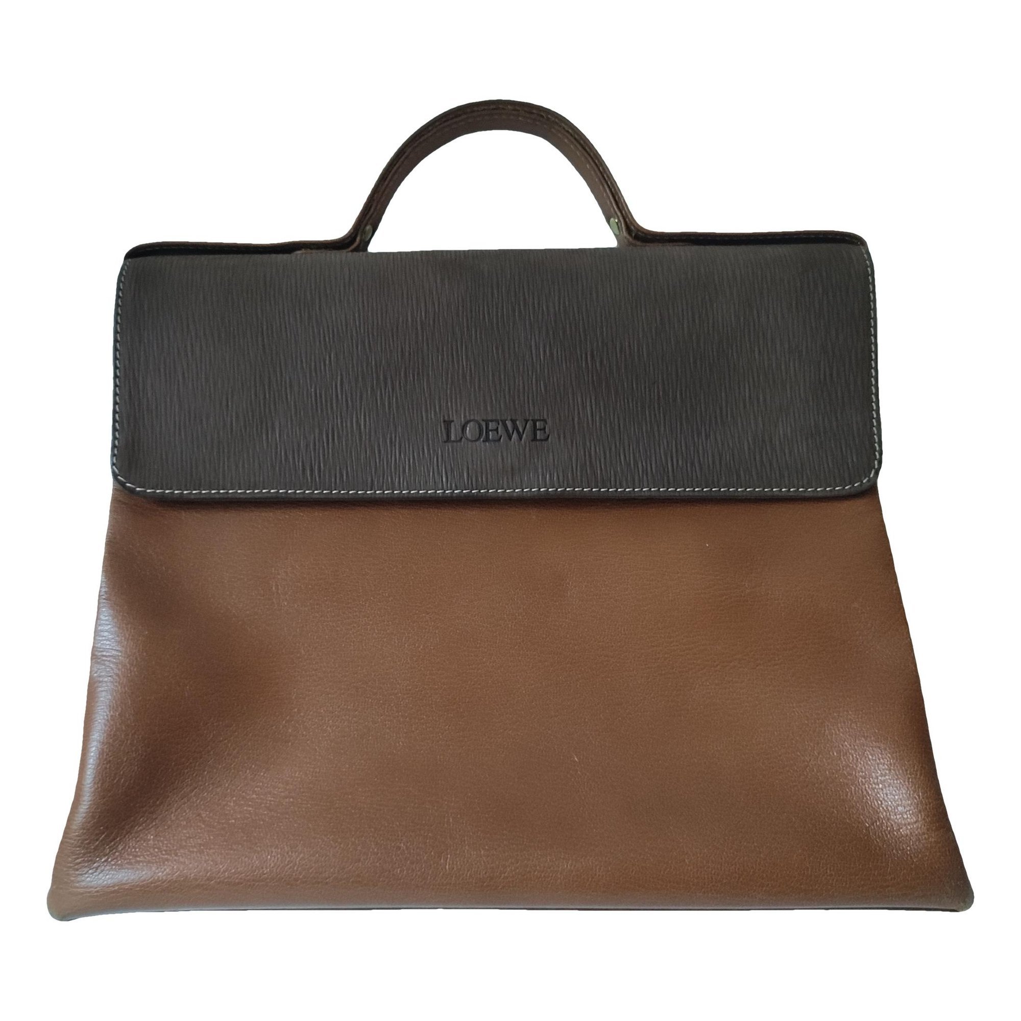 Gate Top Handle leather handbag
