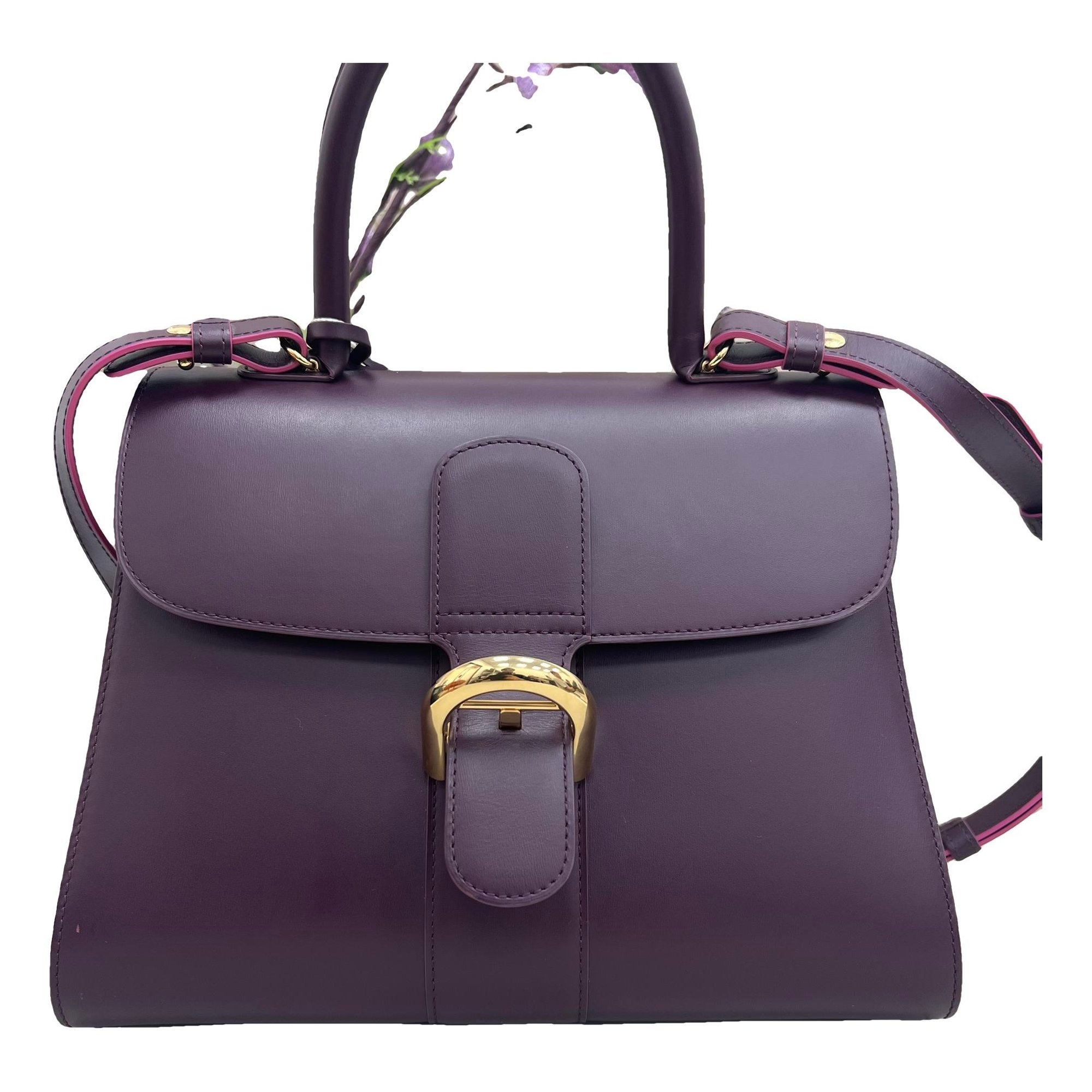 Brillant leather handbag