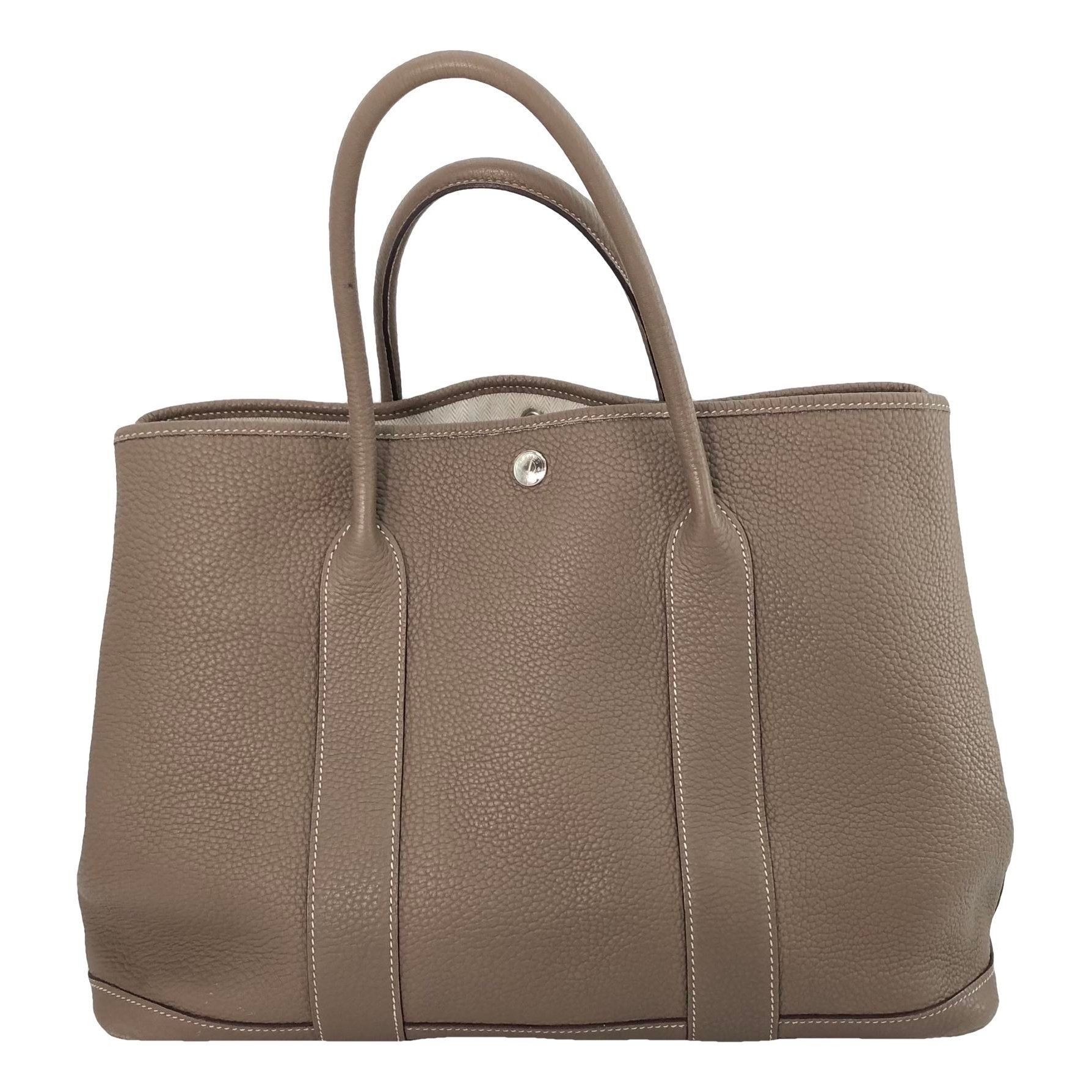 Garden Party leather tote