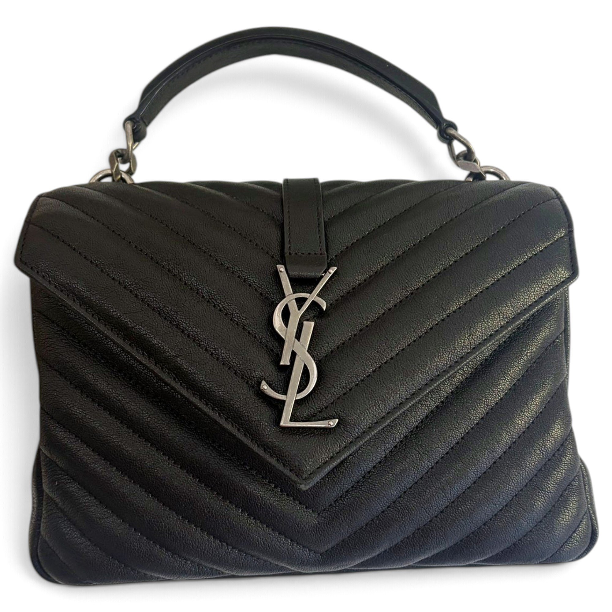 Leather handbag