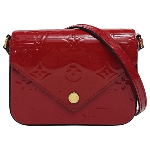 Patent leather mini bag