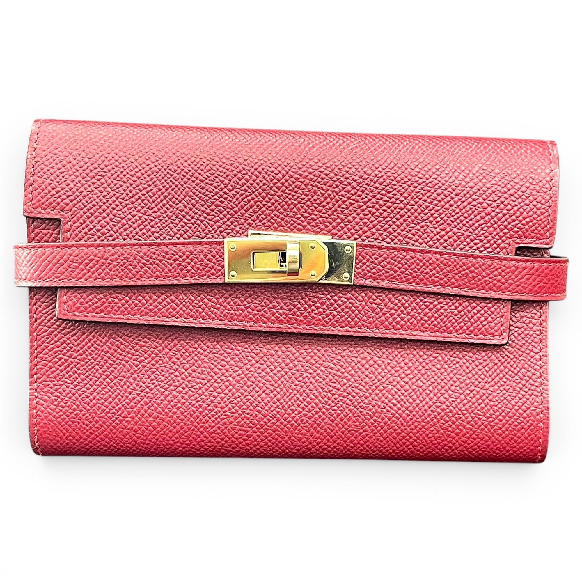Kelly to go leather clutch bag