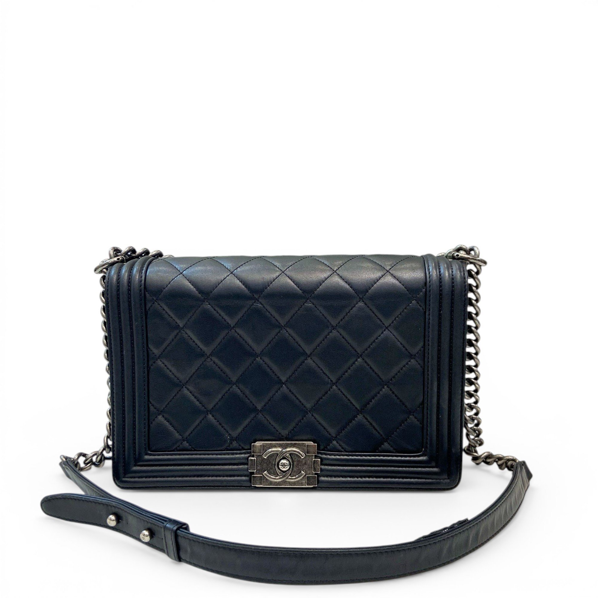 Boy leather handbag