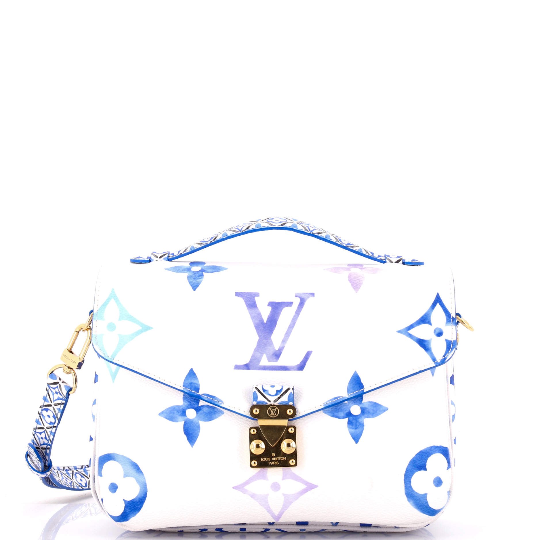 Louis Vuitton Pochette Metis By The Pool Monogram Watercolor Giant MM