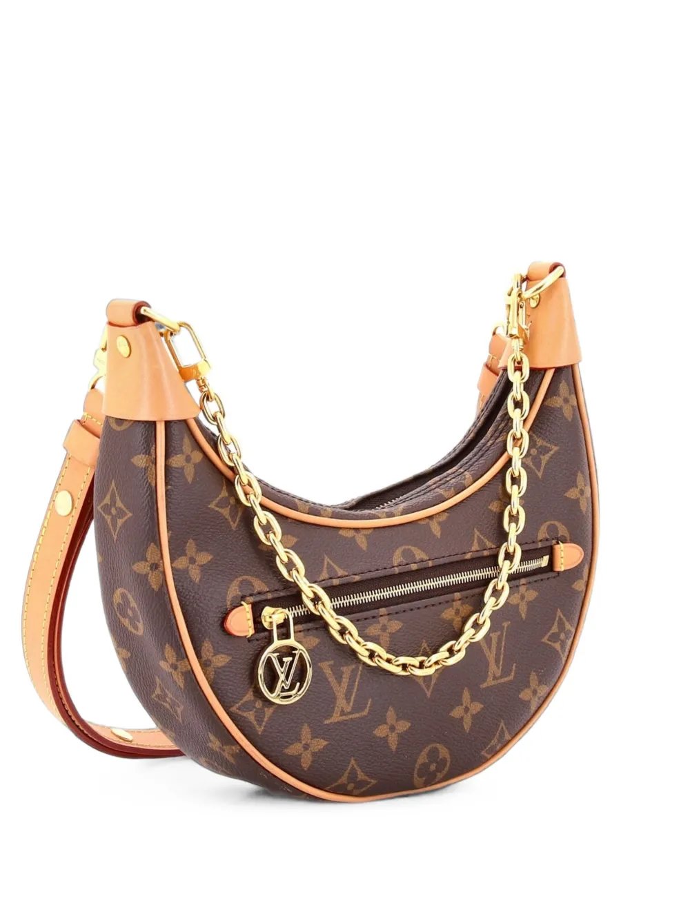 Loop Handbag Monogram Canvas hobo bag