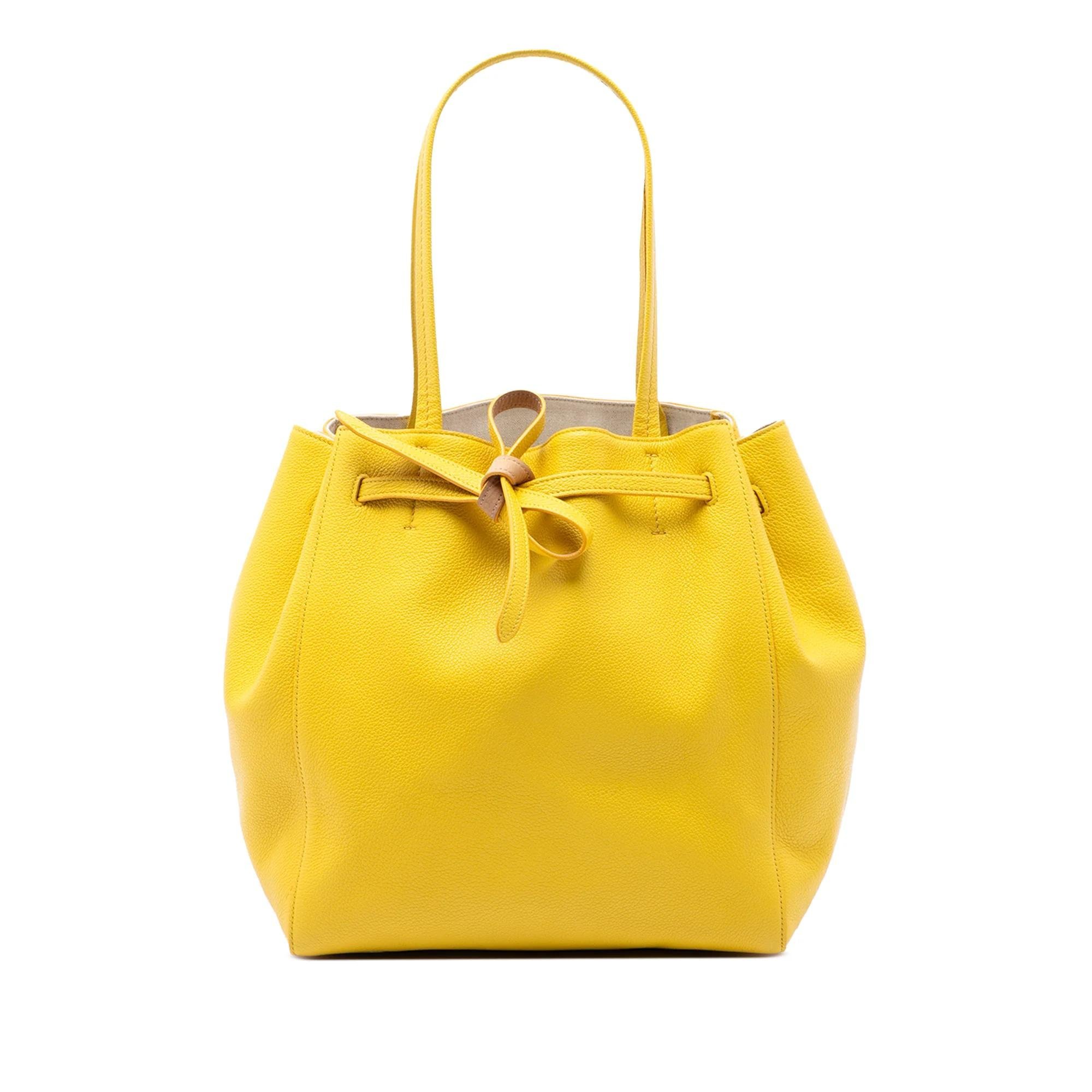 Phantom pony-style calfskin handbag