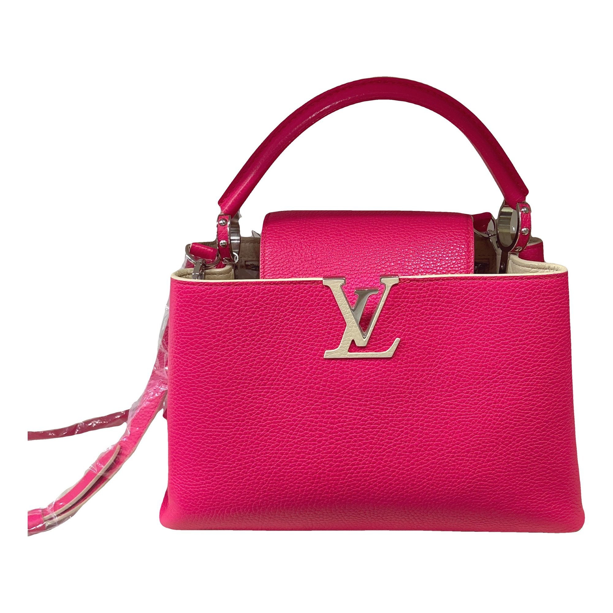 Capucines leather handbag