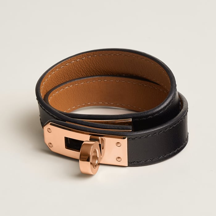 Noir Kelly Double Tour Bracelet