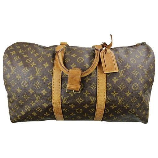 Keepall leather 48h bag