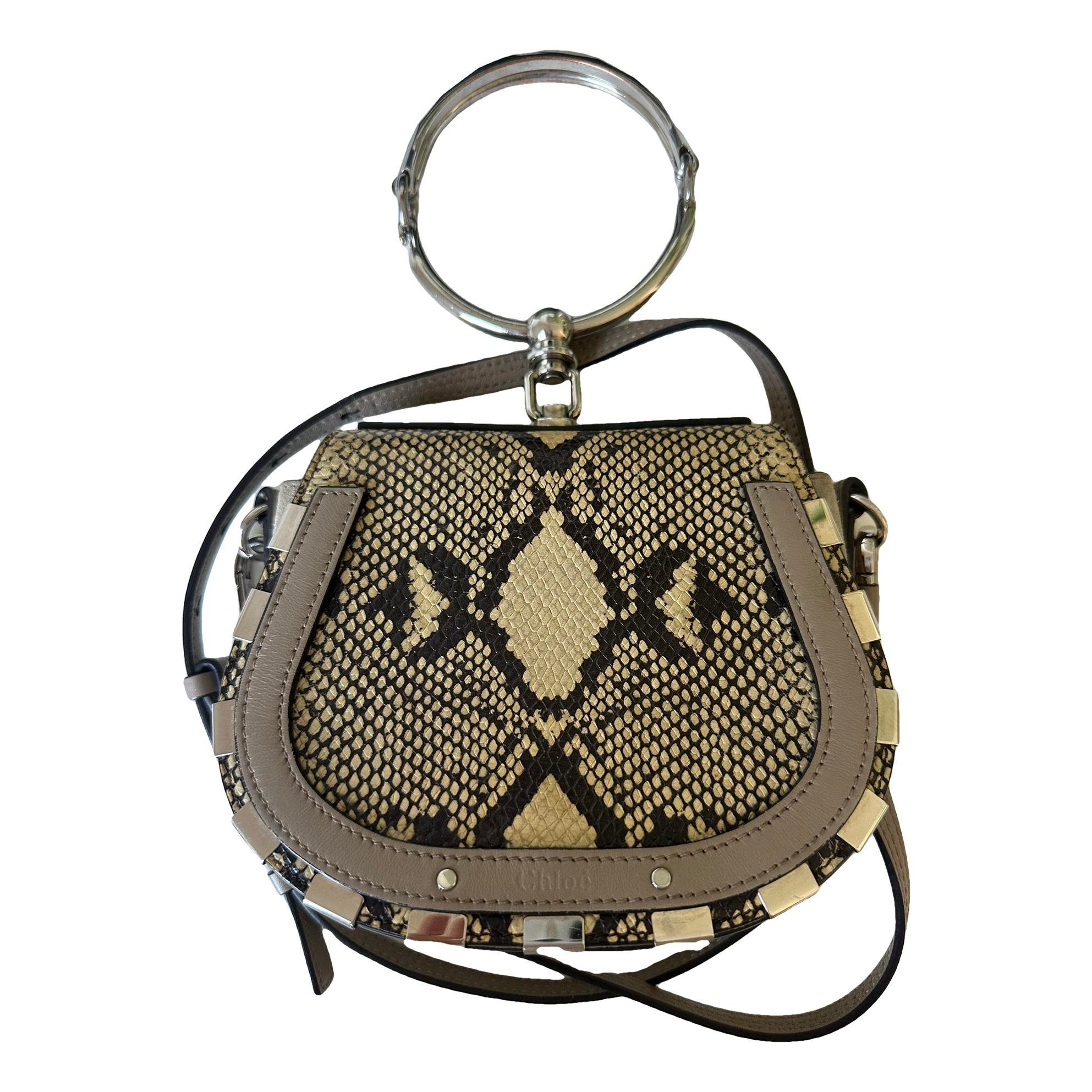 Bracelet Nile leather crossbody bag