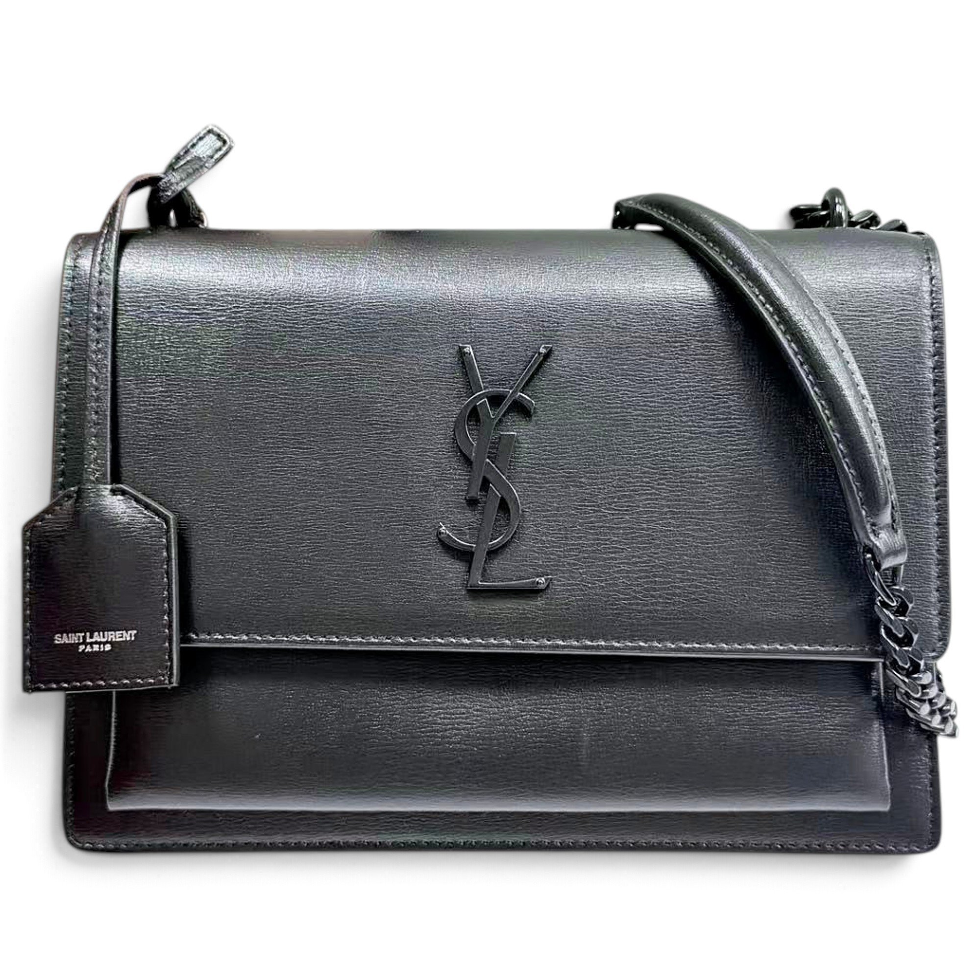 Sunset leather crossbody bag