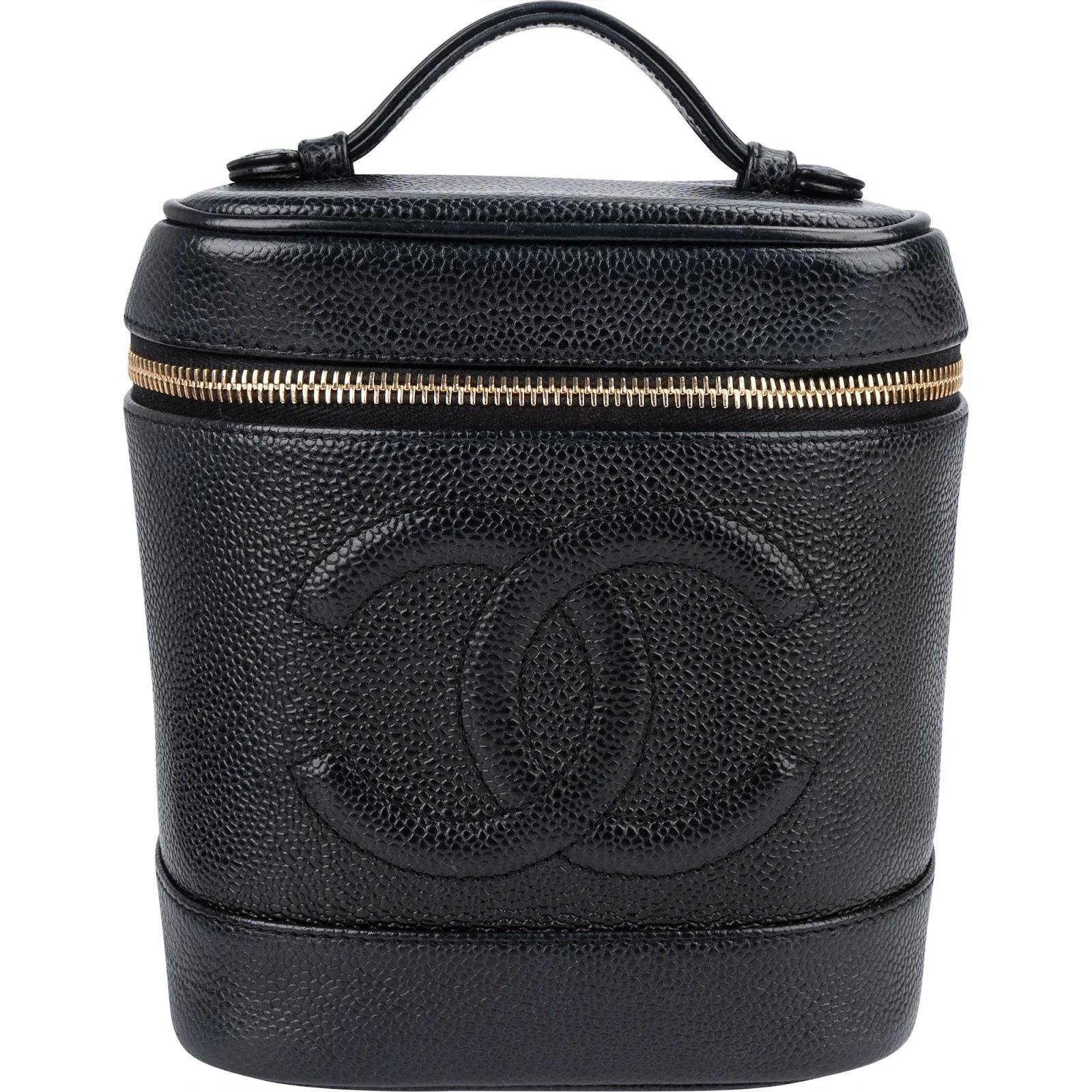 Trendy CC Vanity leather handbag