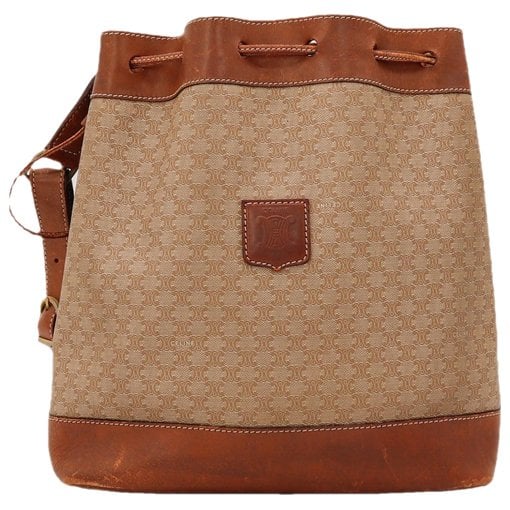 Triomphe leather handbag
