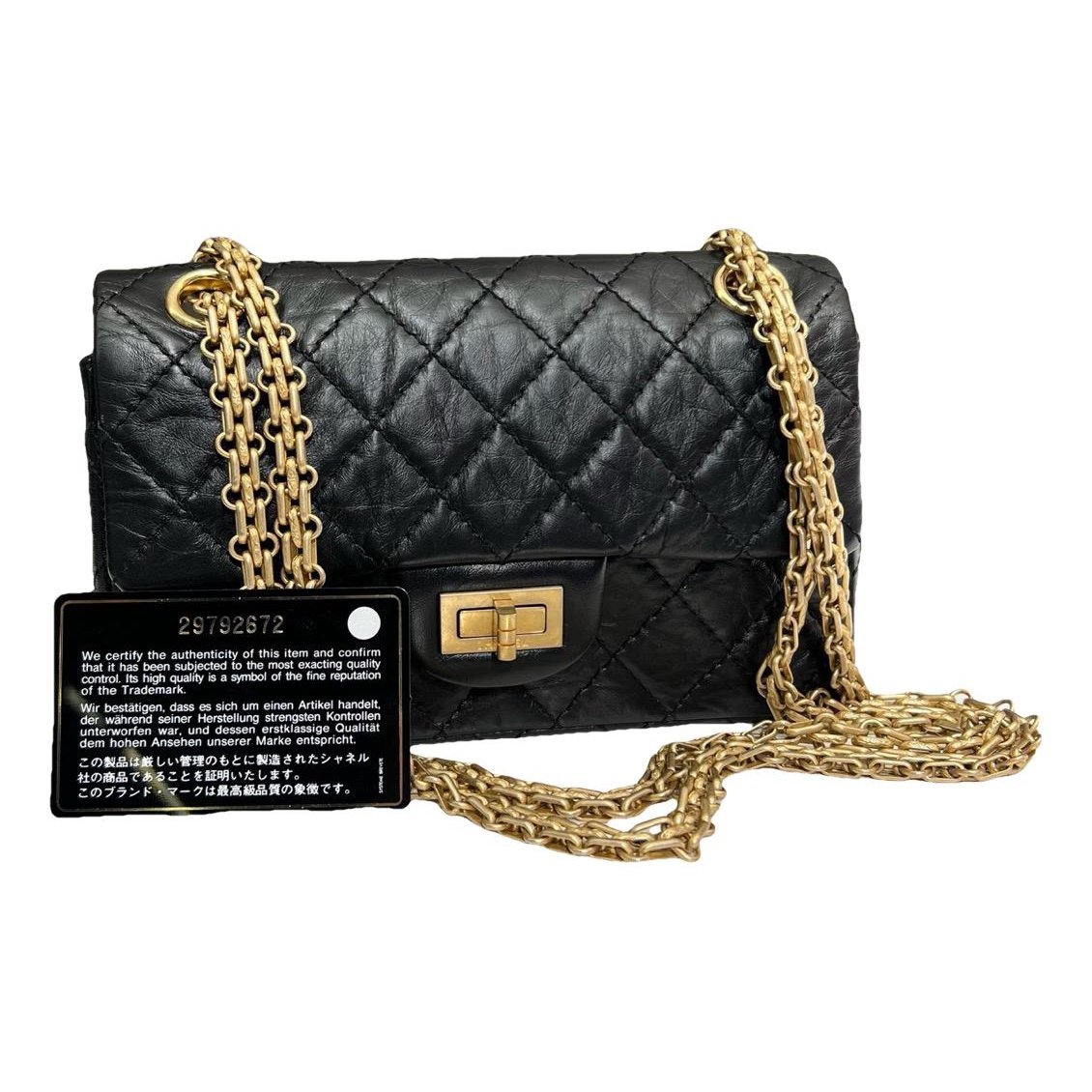 2.55 leather handbag