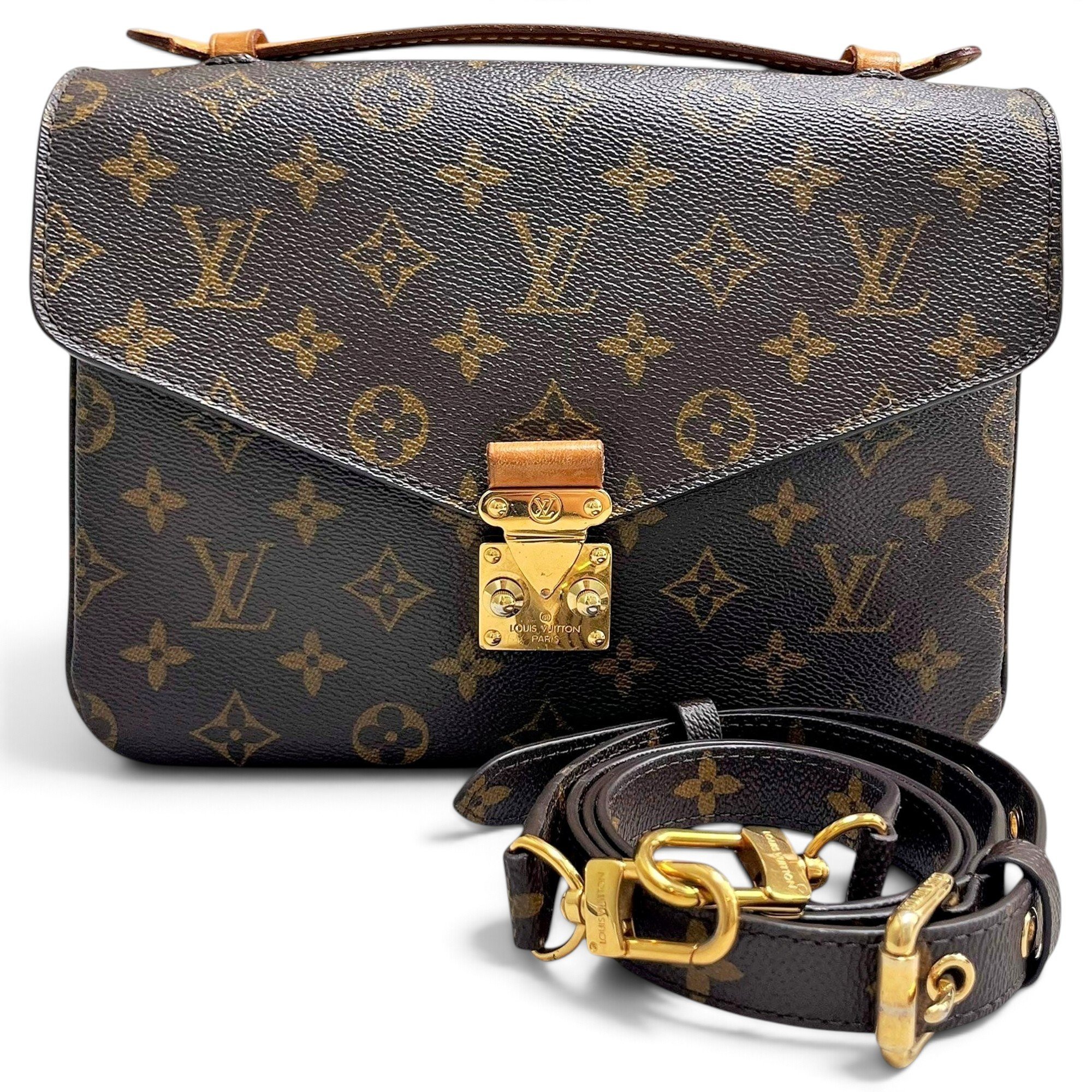 Louis Vuitton Metis leather handbag