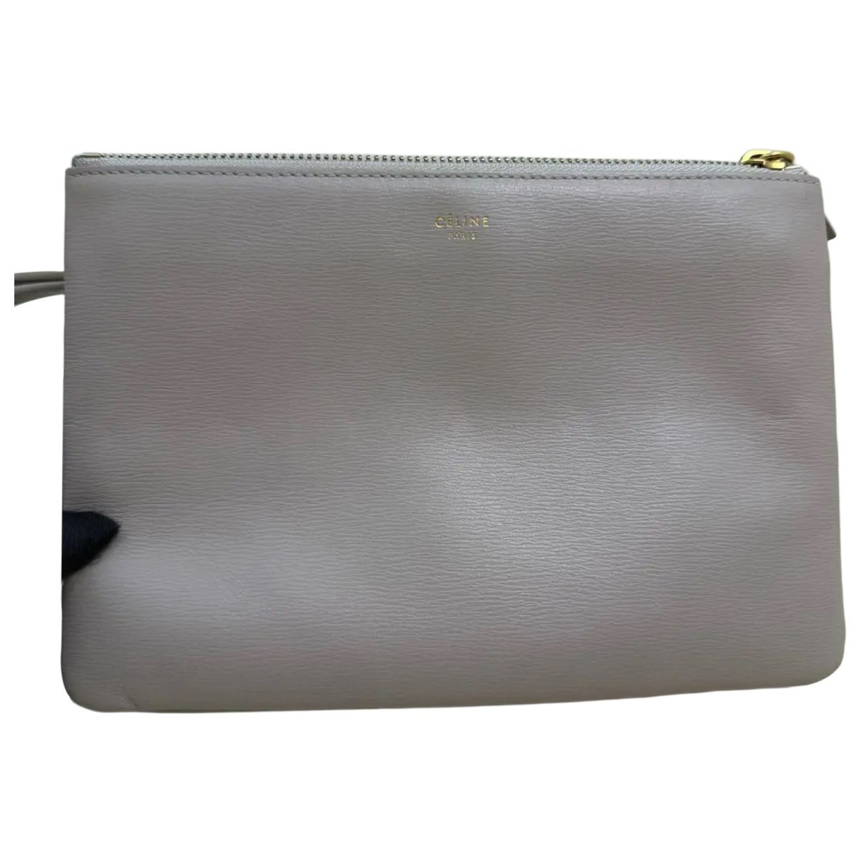 Trio leather crossbody bag
