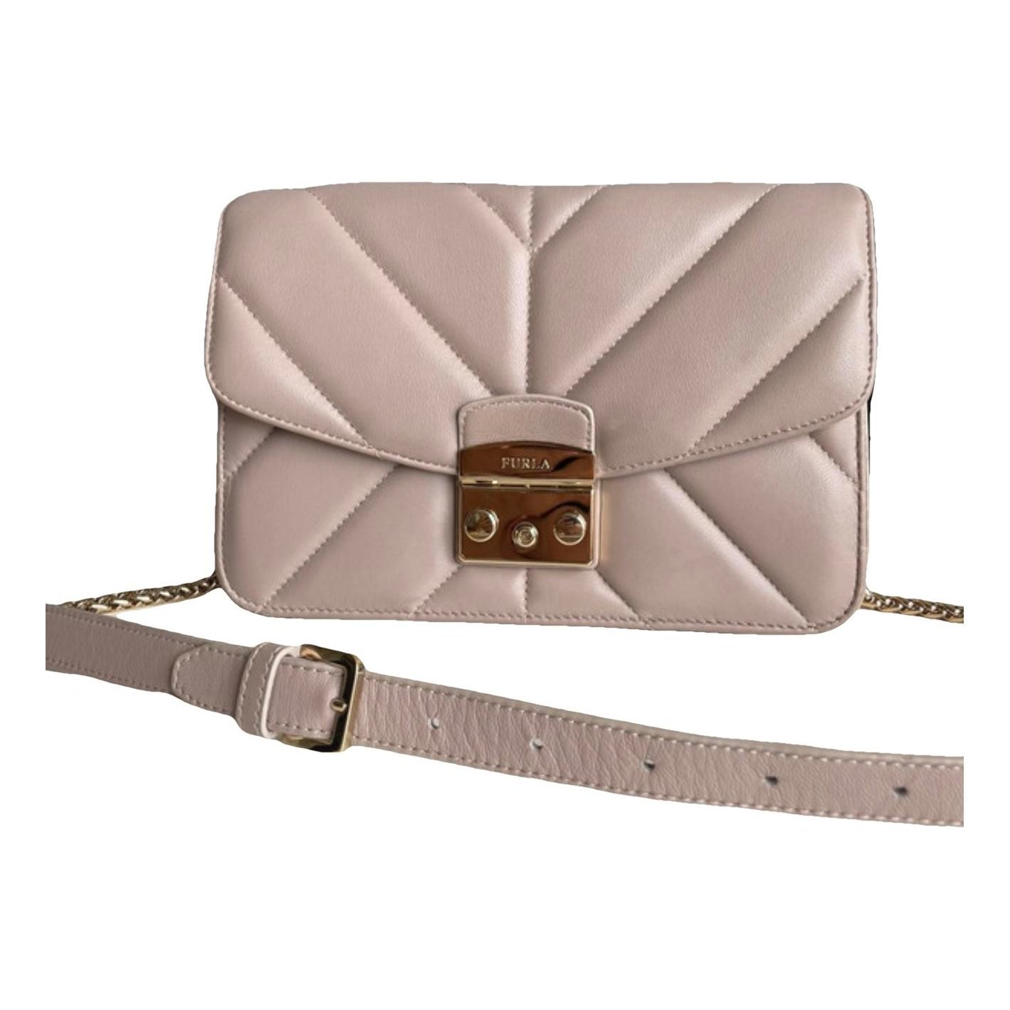 Metropolis leather crossbody bag