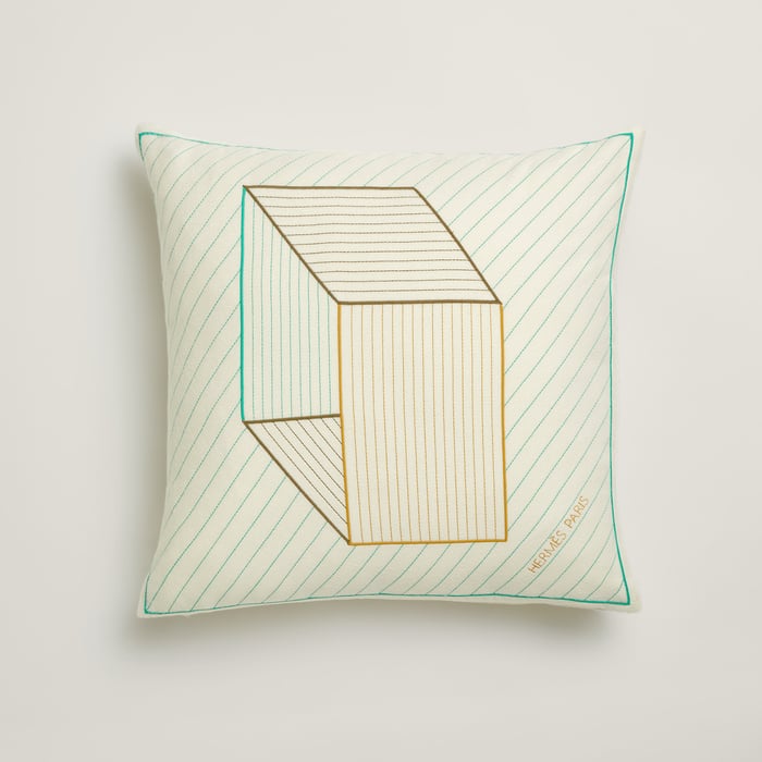 Écru Objets Du Faubourg Cheval Pillow