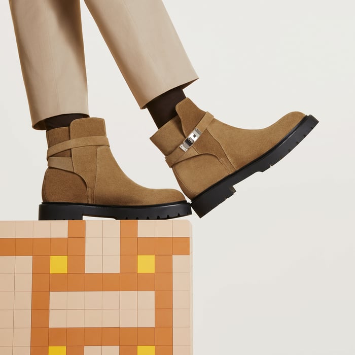Brun Fumé Jeff Ankle Boot