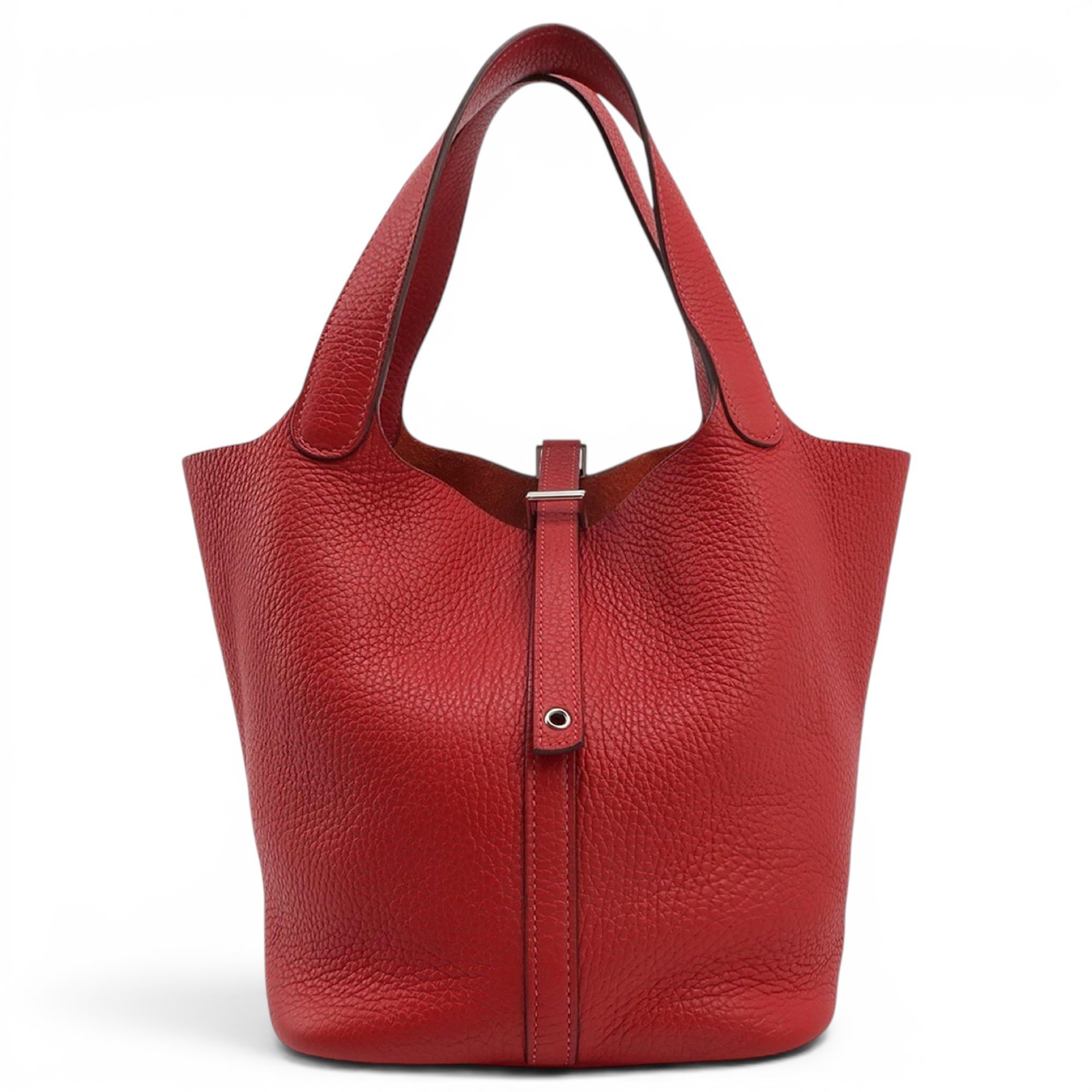Picotin leather handbag