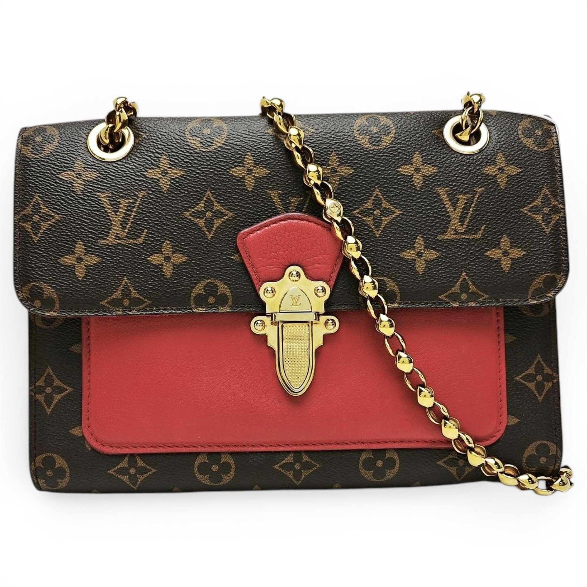 Victoire leather handbag