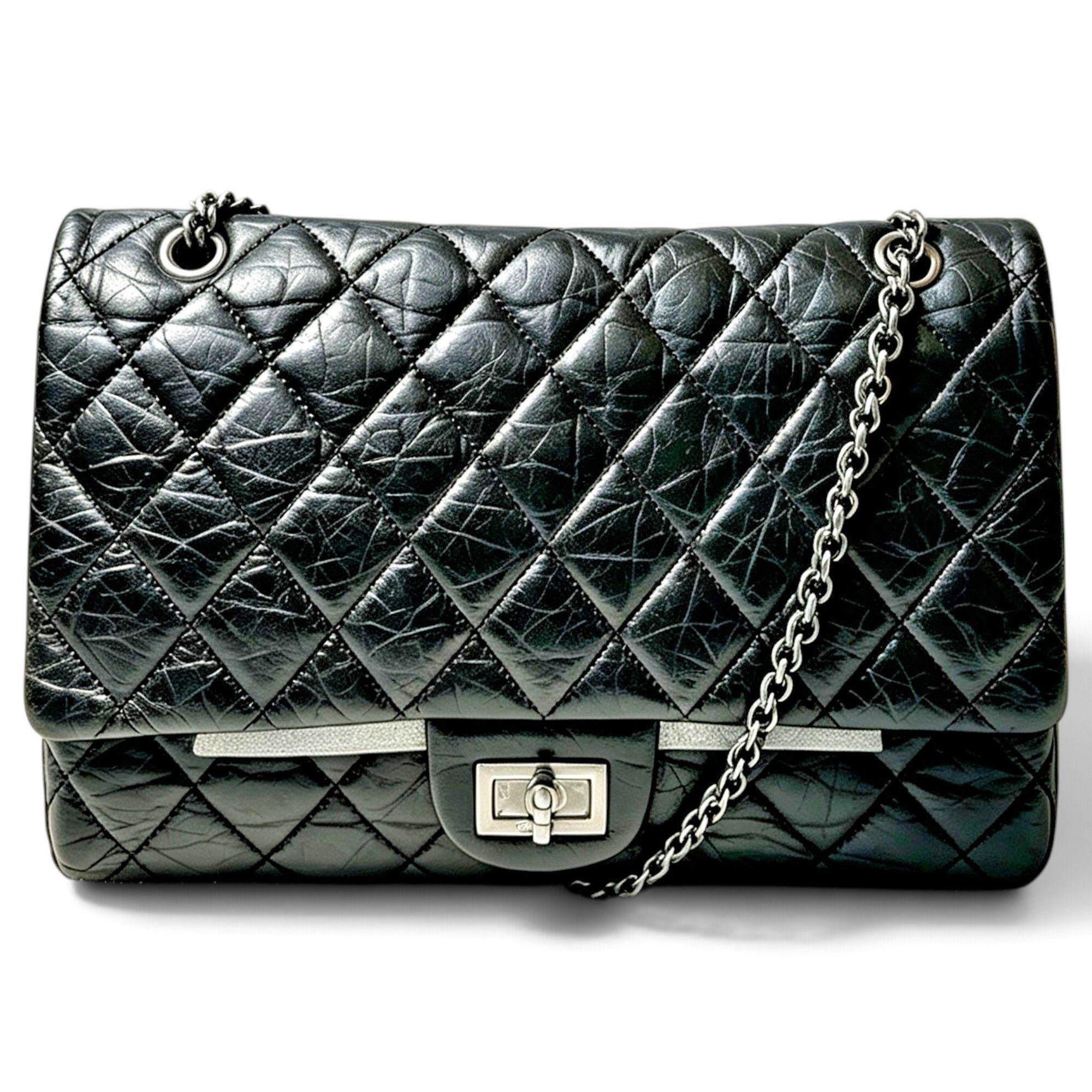 2.55 leather handbag