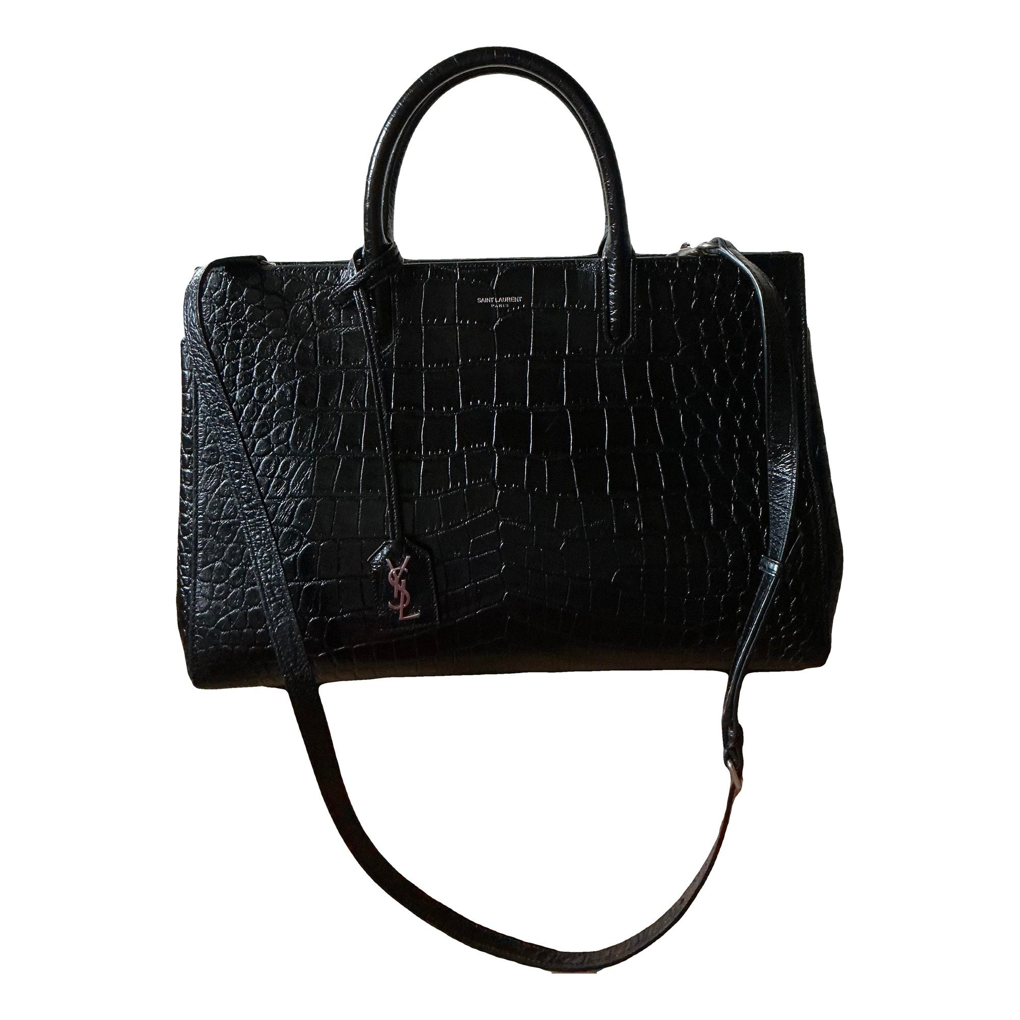Patent leather bag