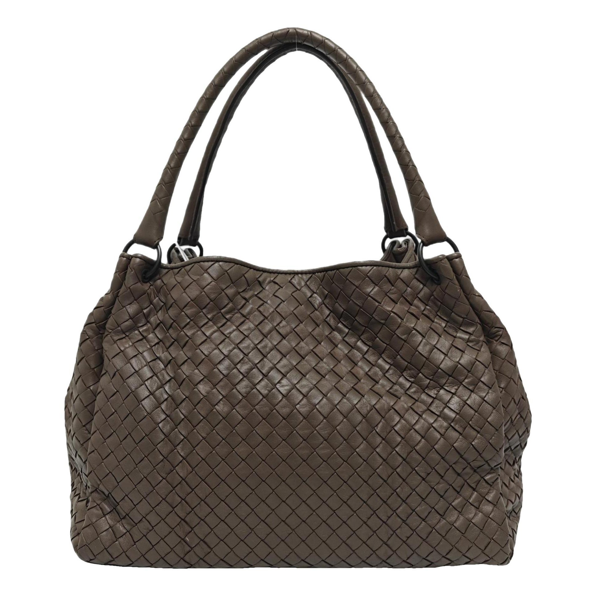 Parachute leather handbag
