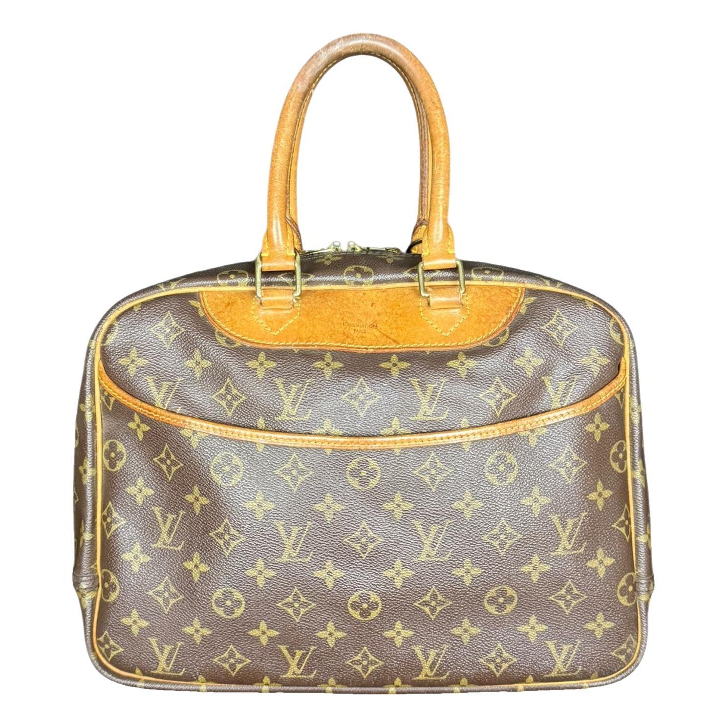Deauville leather handbag