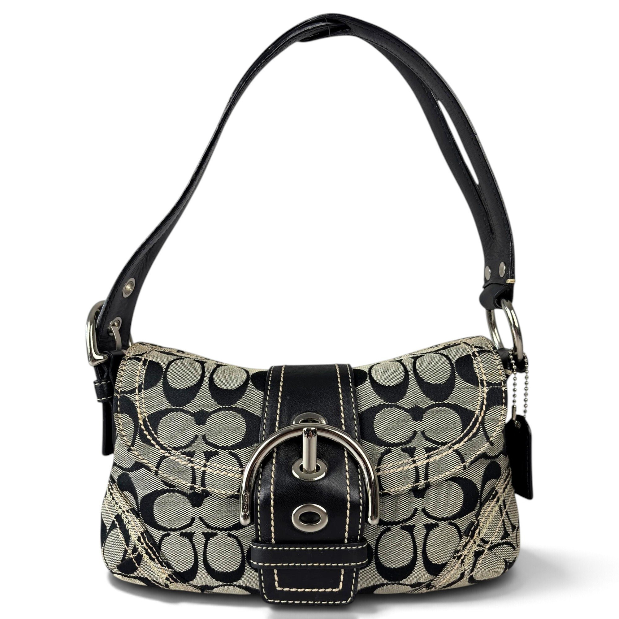 Signature Sufflette cloth handbag