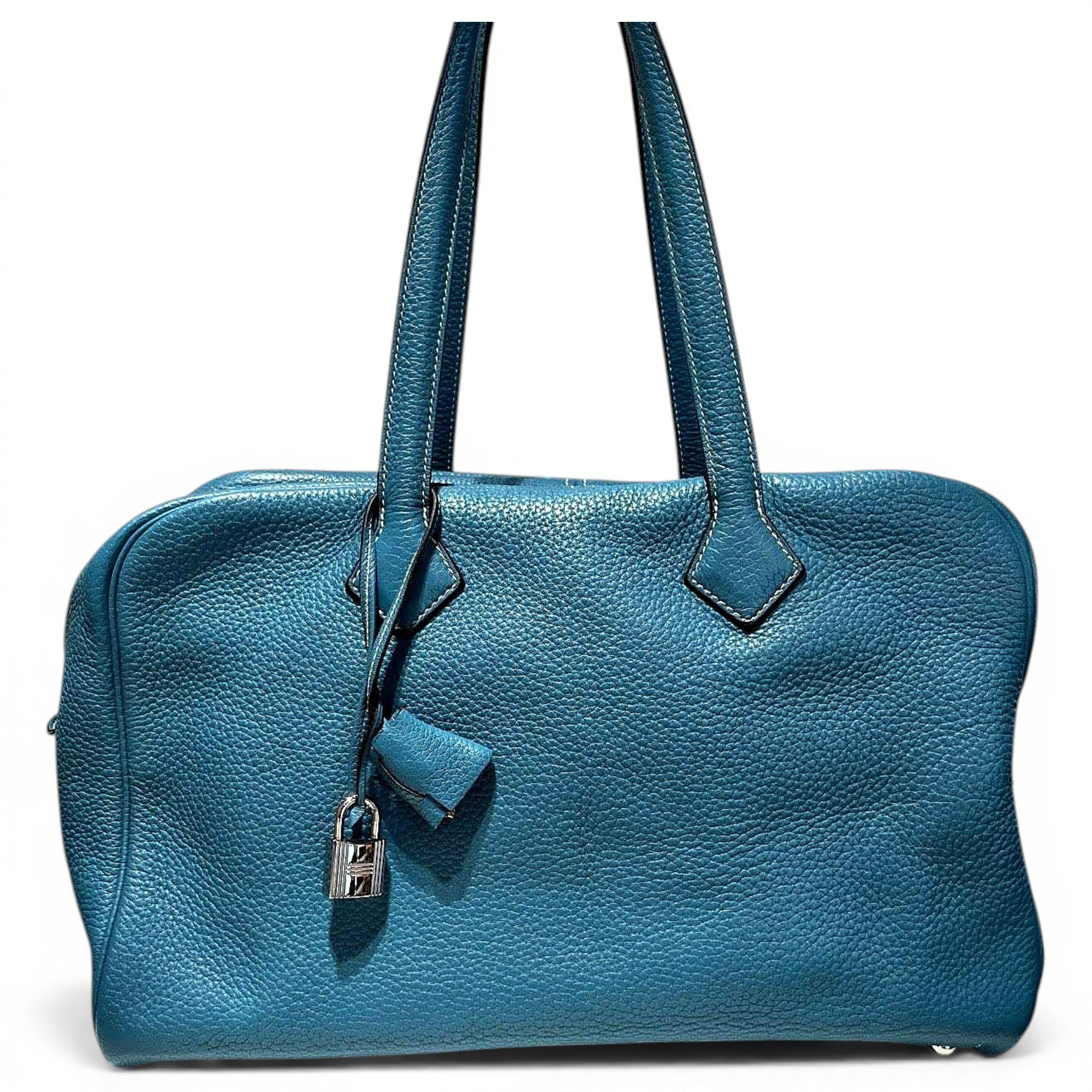 Victoria leather handbag