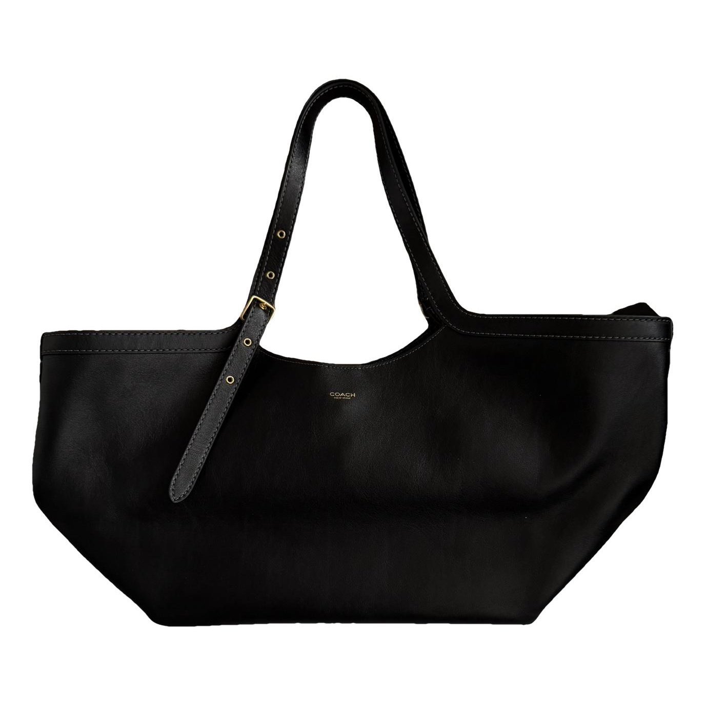 Leather tote