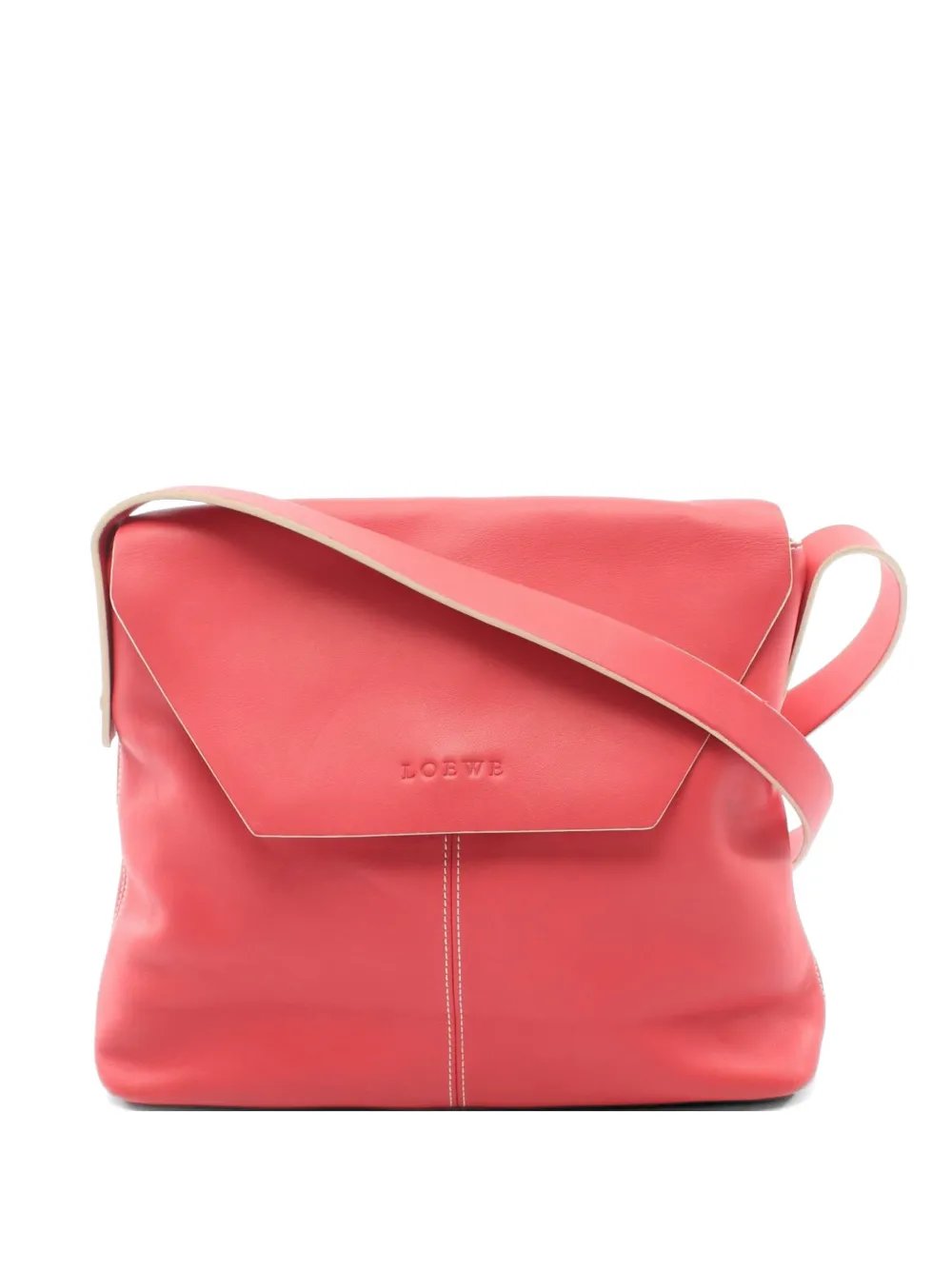 2000s leather shoulder bag