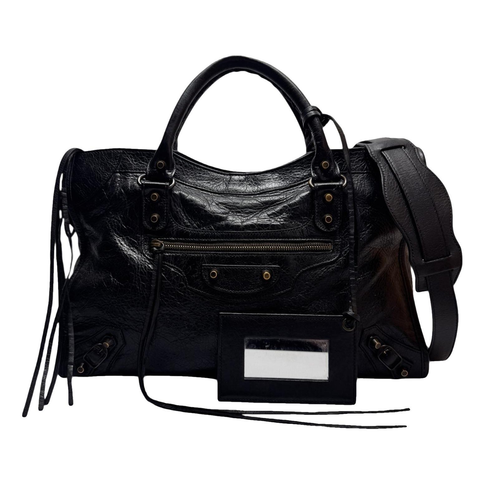 Balenciaga City leather handbag