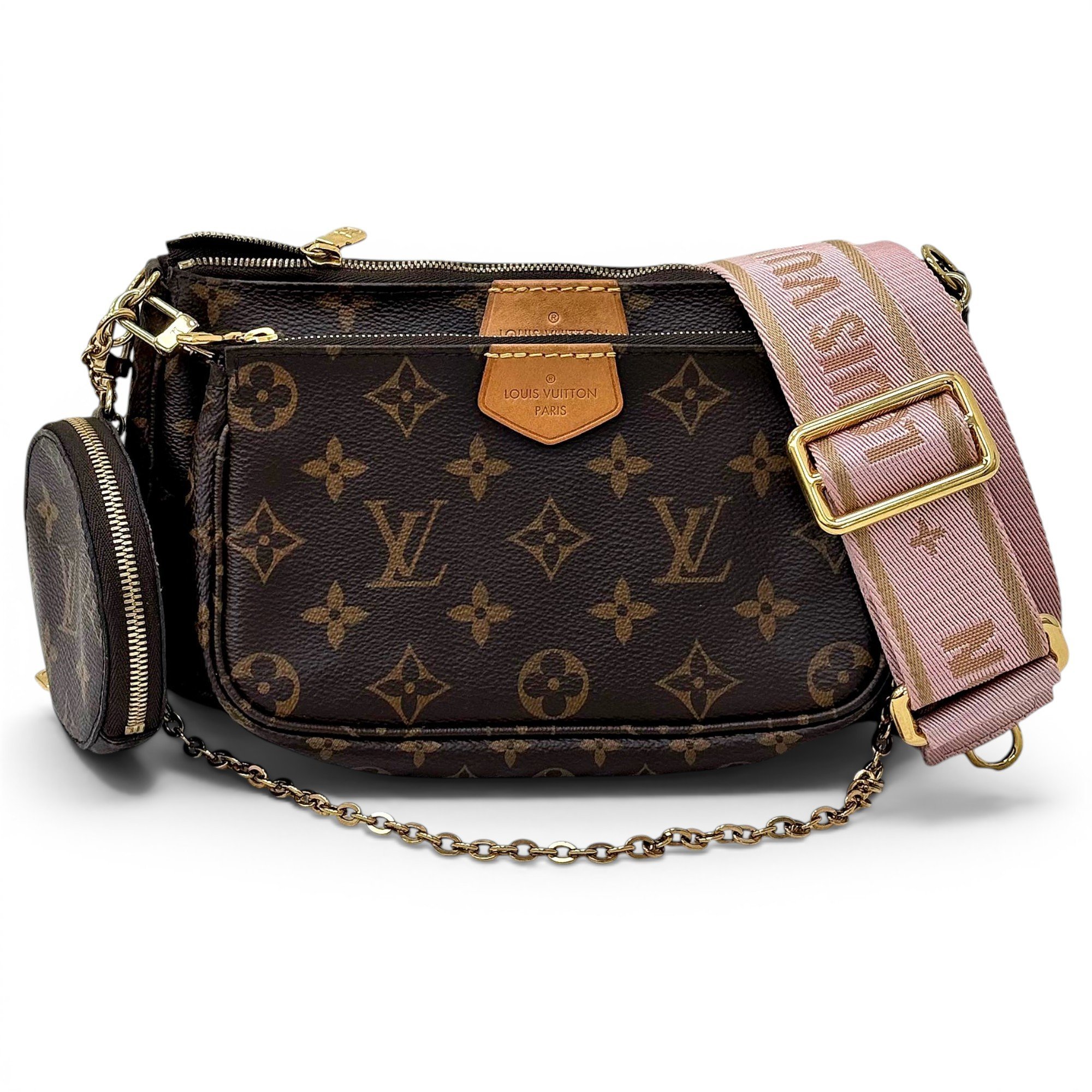 Multi Pochette Accessoires leather handbag